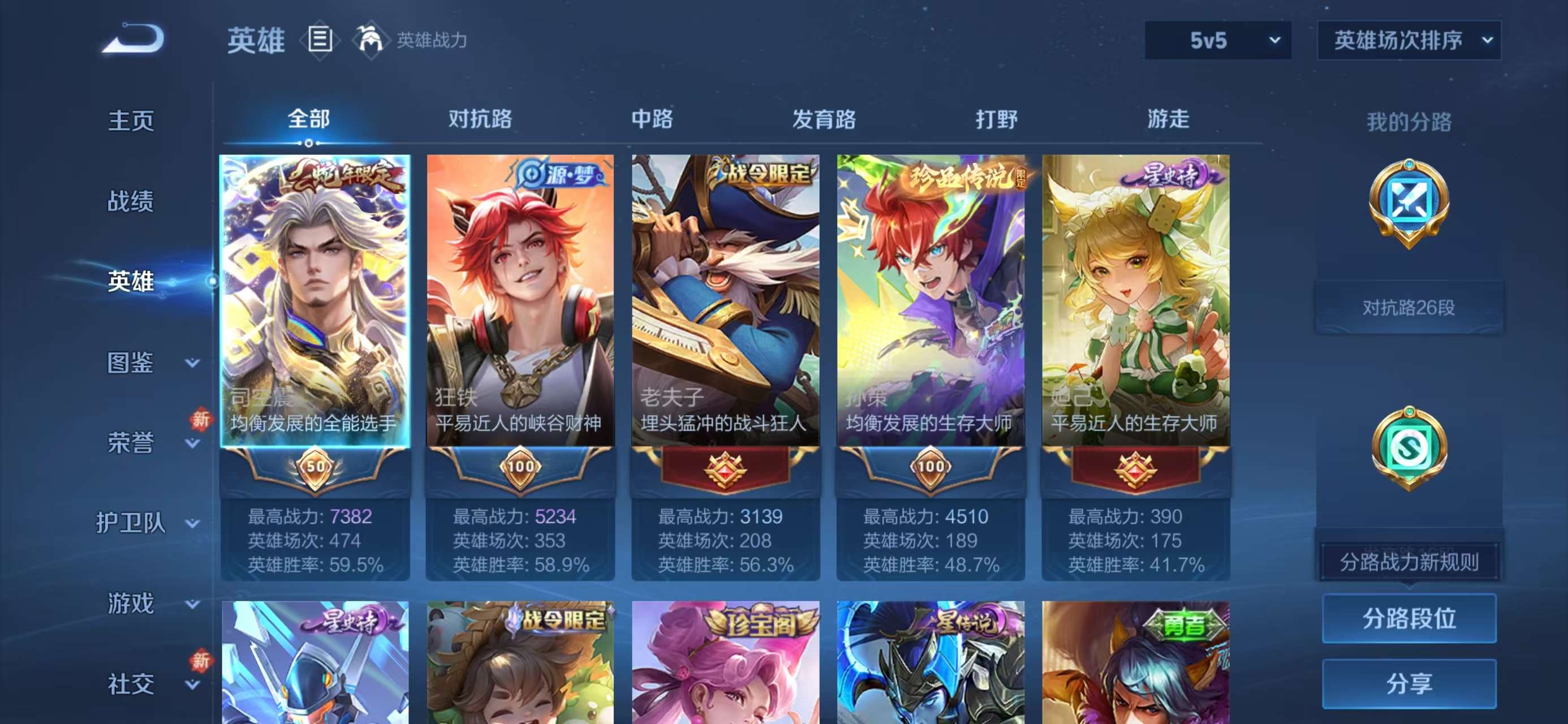 WZCMW4186378王者荣耀账号详情图4