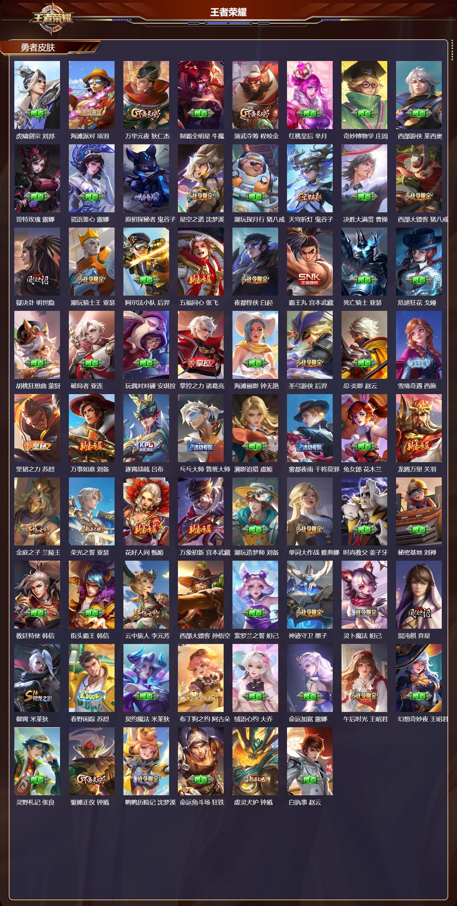 WZCMW4186594王者荣耀账号详情图8