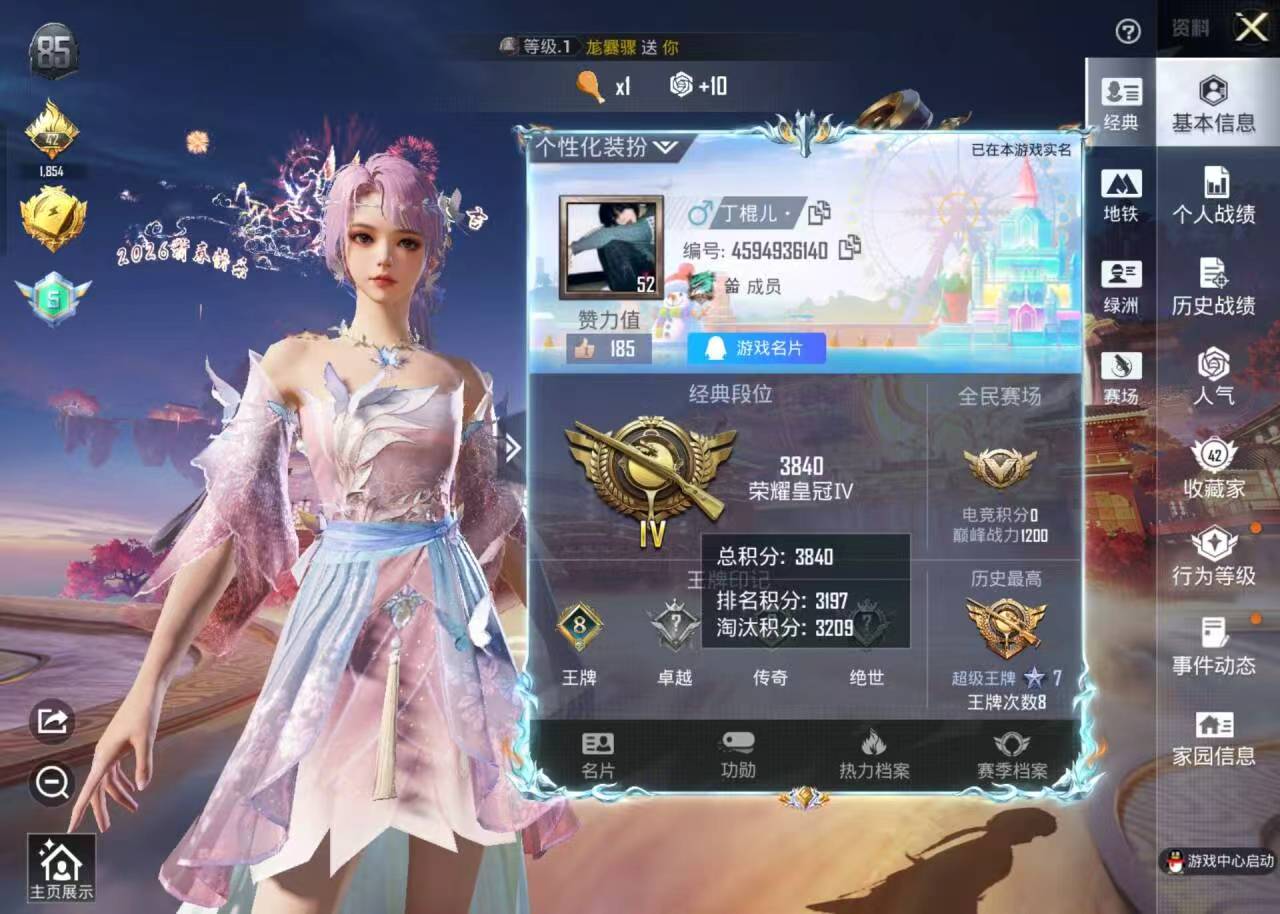 HPSJ4101271和平精英账号详情图2 HPSJ4101271和平精英账号详情图2