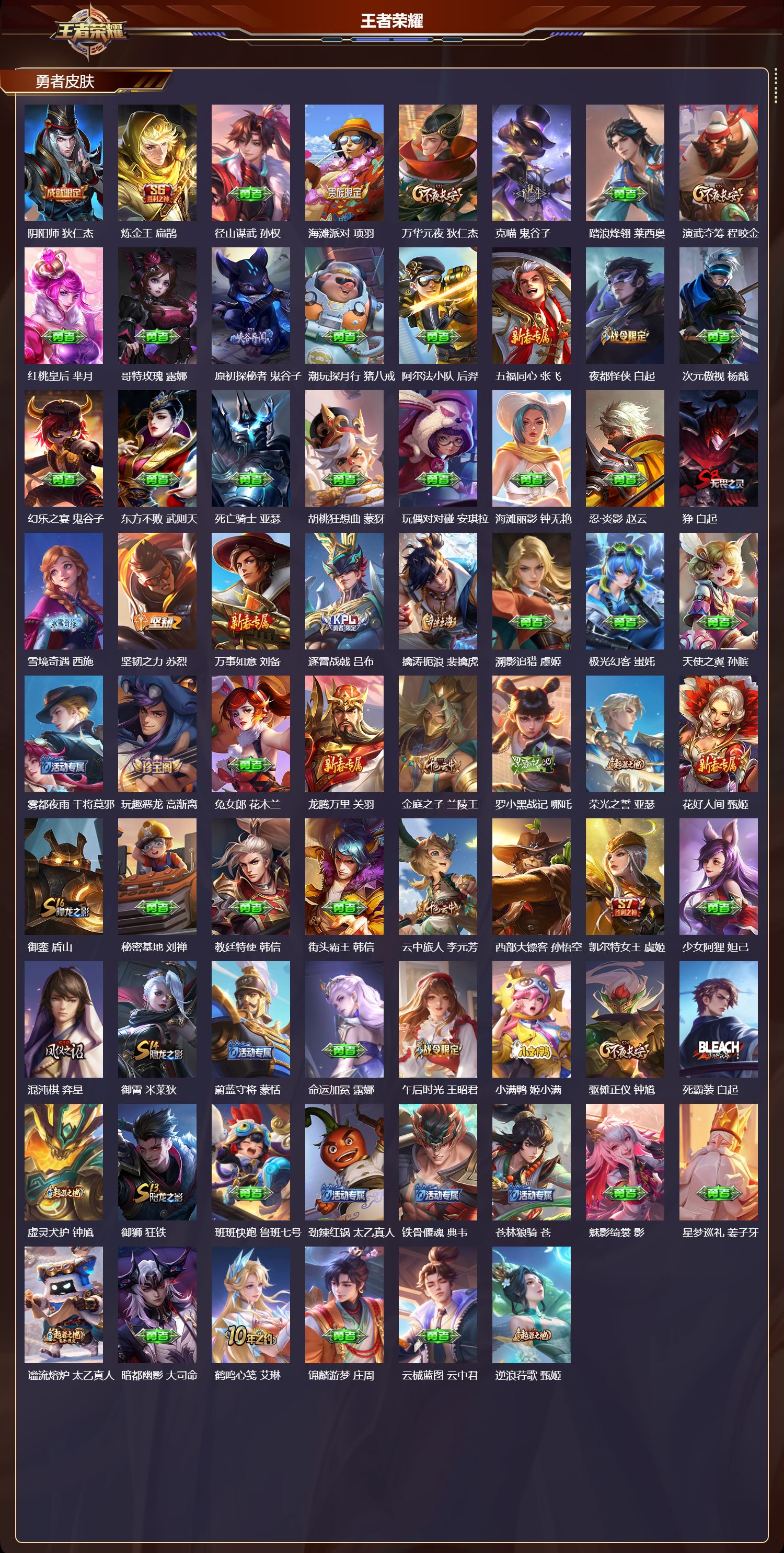 WZCMW4186711王者荣耀账号详情图7