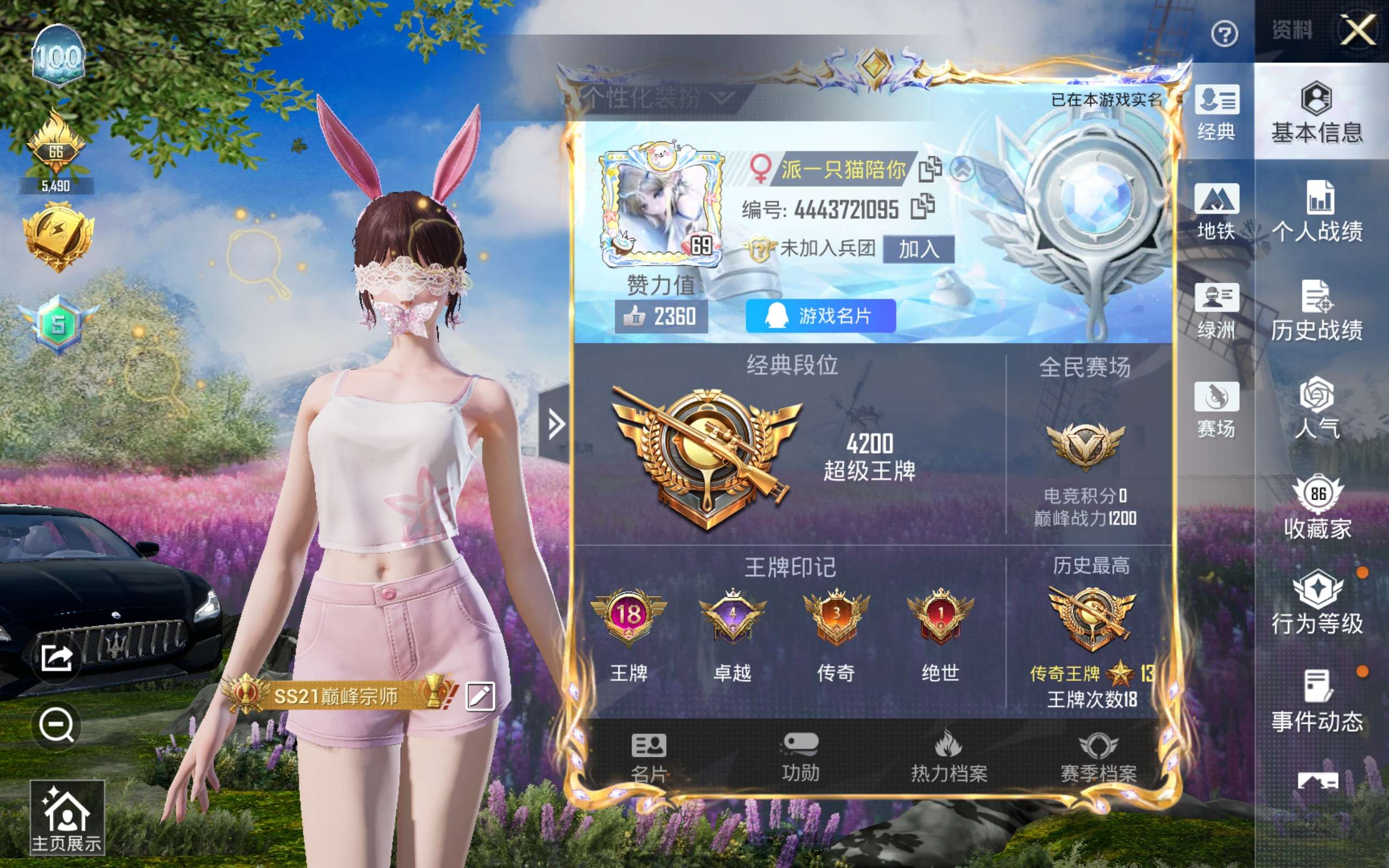 HPCMW4104039和平精英账号详情图4