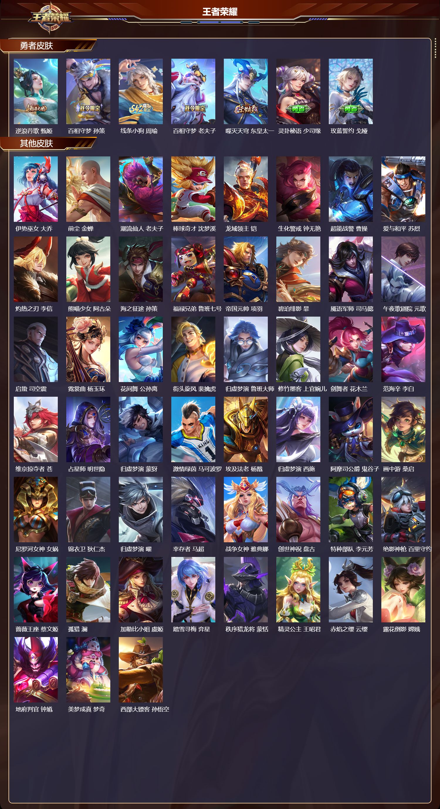 WZMK4186114王者荣耀账号详情图5