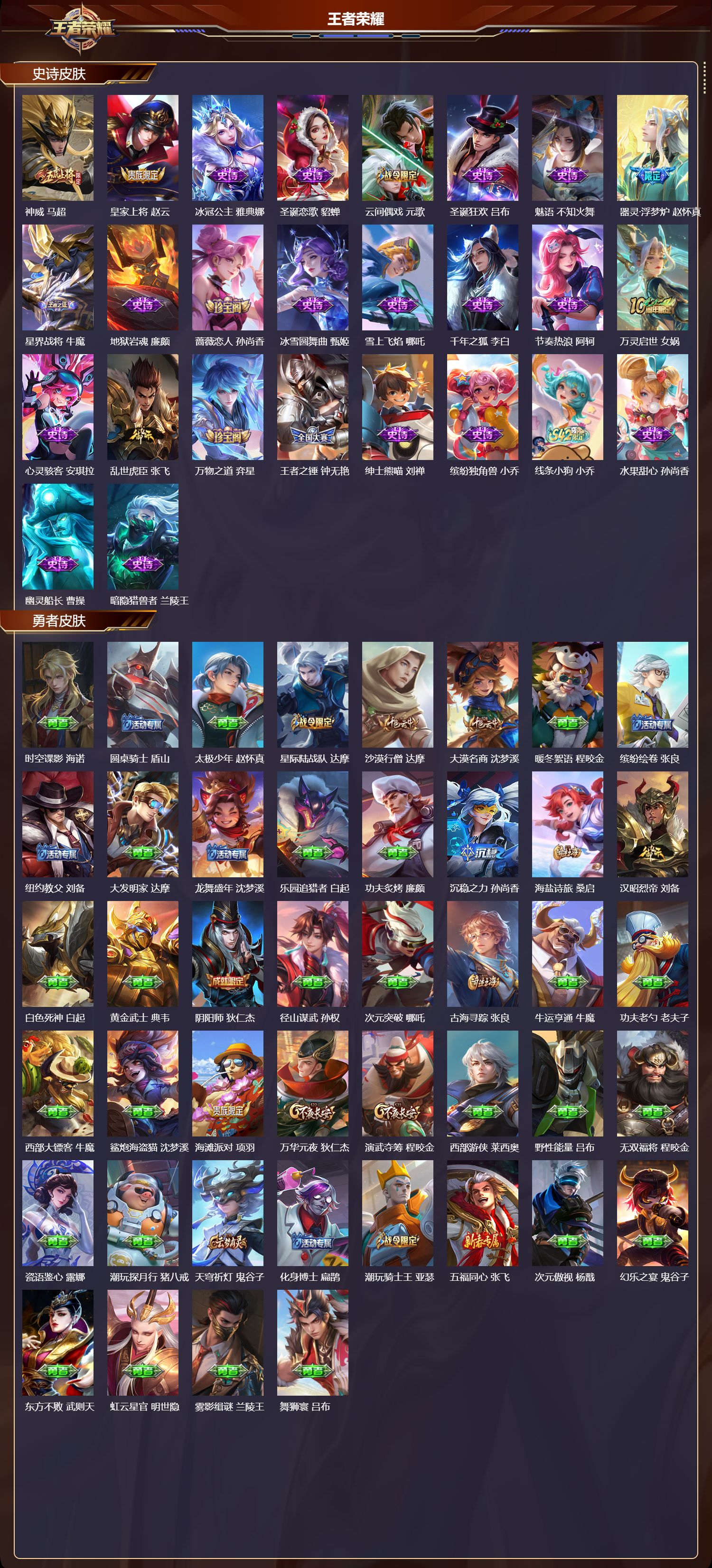 WZQM4185976王者荣耀账号详情图4