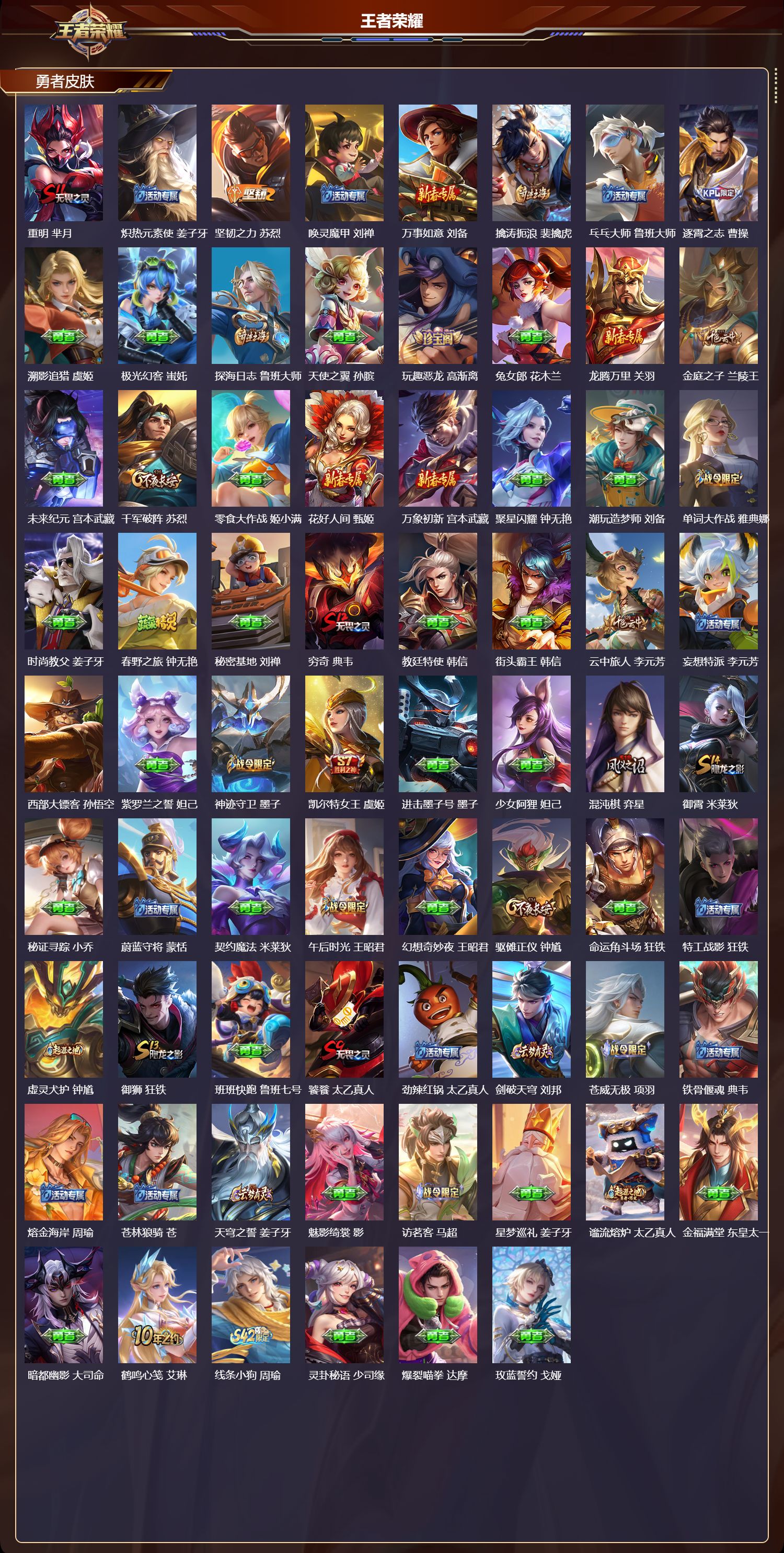 WZCMW4187181王者荣耀账号详情图5