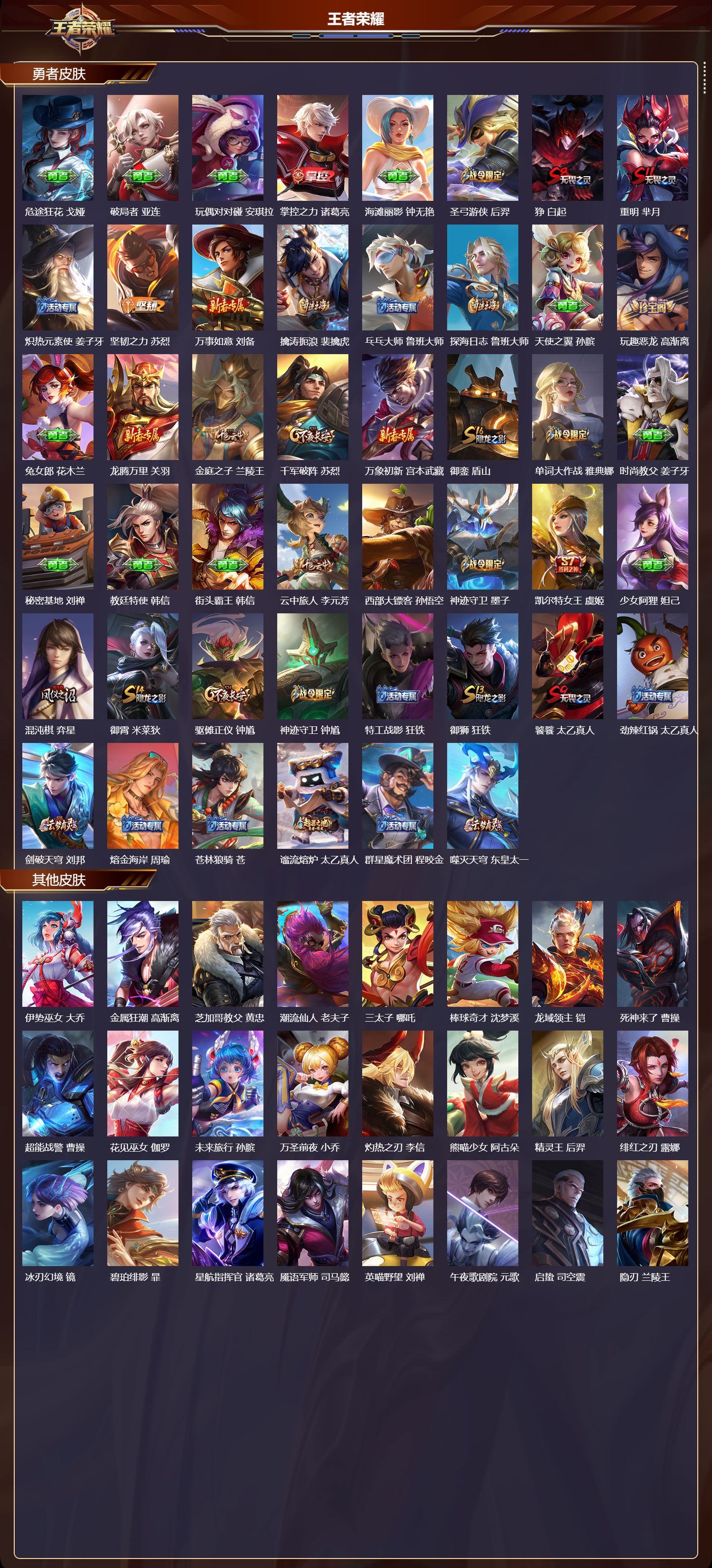 WZQM4186037王者荣耀账号详情图5