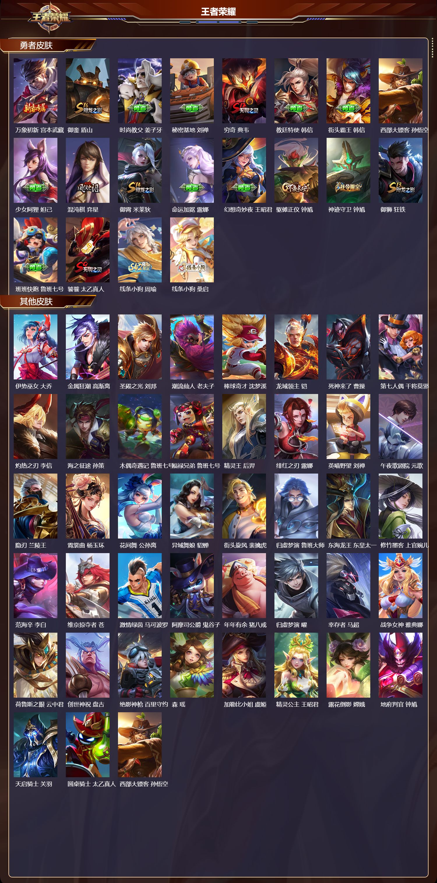 WZMK4189238王者荣耀账号详情图3 WZMK4189238王者荣耀账号详情图3