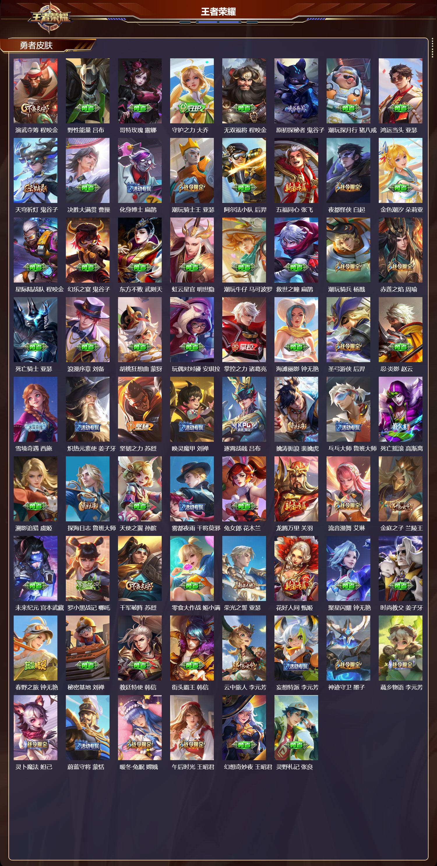 WZCMW4189922王者荣耀账号详情图8 WZCMW4189922王者荣耀账号详情图8