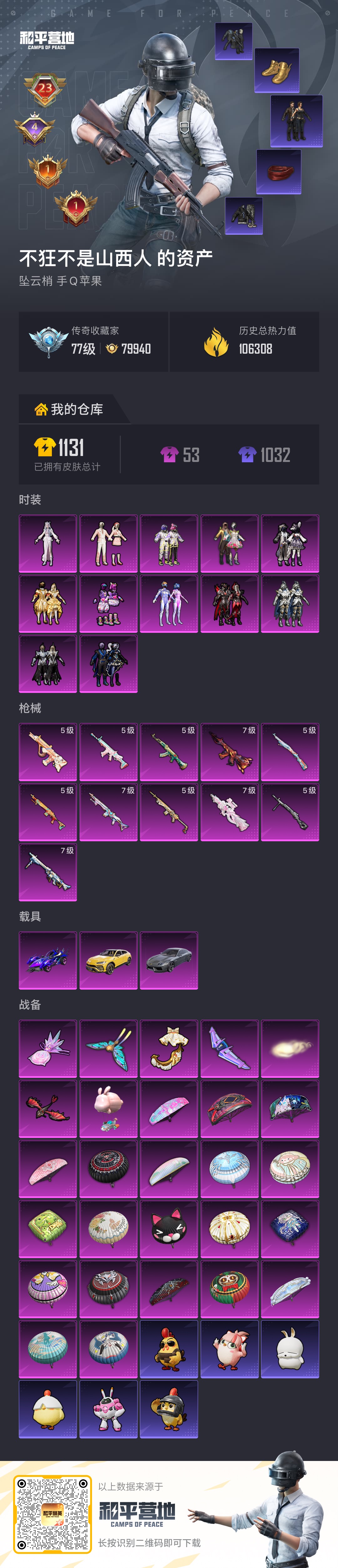 HPCMW4142223和平精英账号详情图3