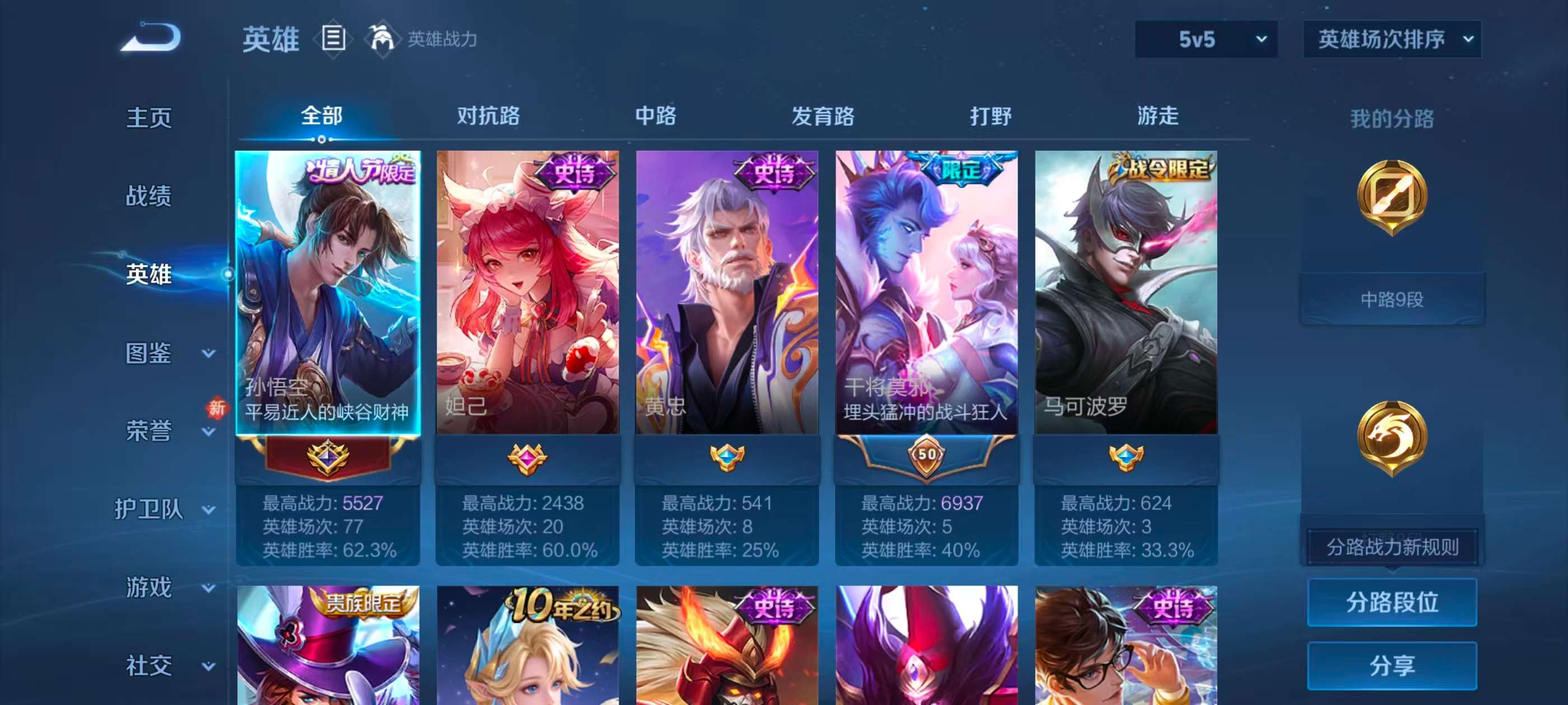 WZCMW4189939王者荣耀账号详情图3