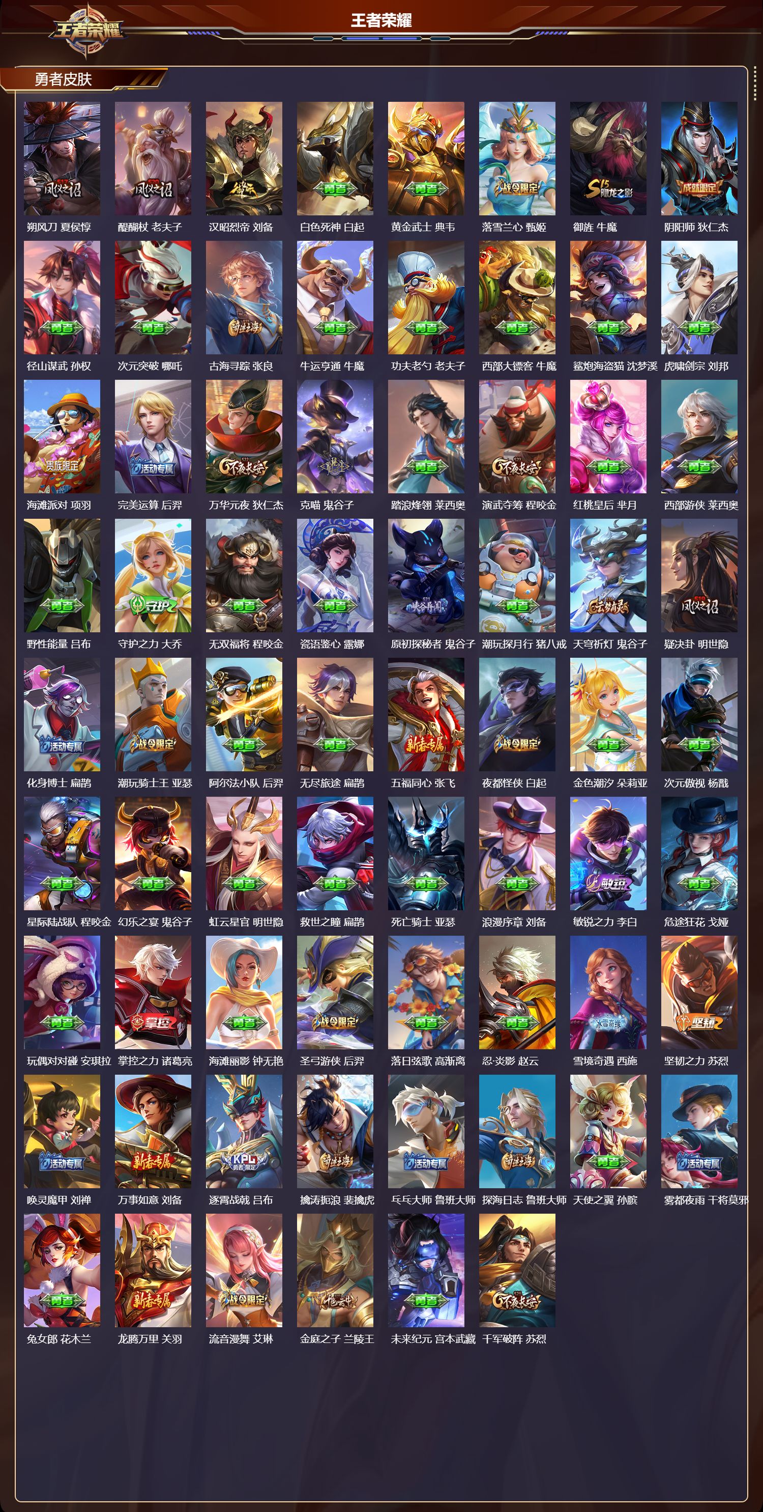 WZCMW4189867王者荣耀账号详情图9