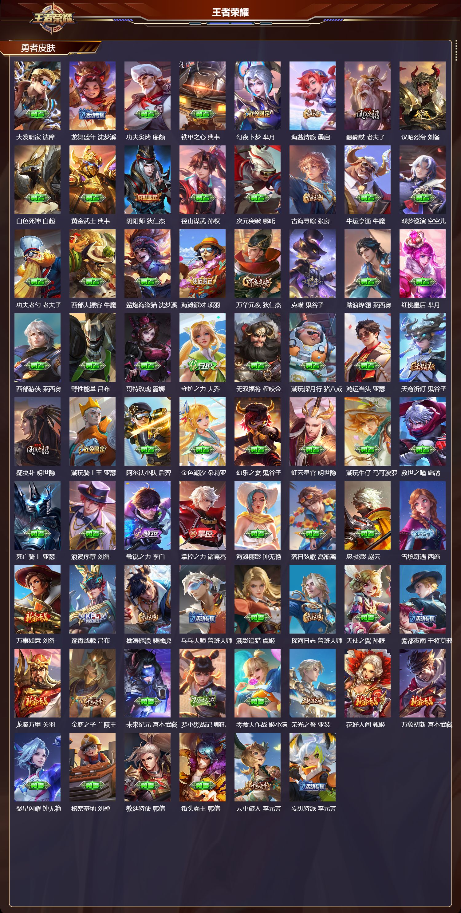 WZQM4189178王者荣耀账号详情图4