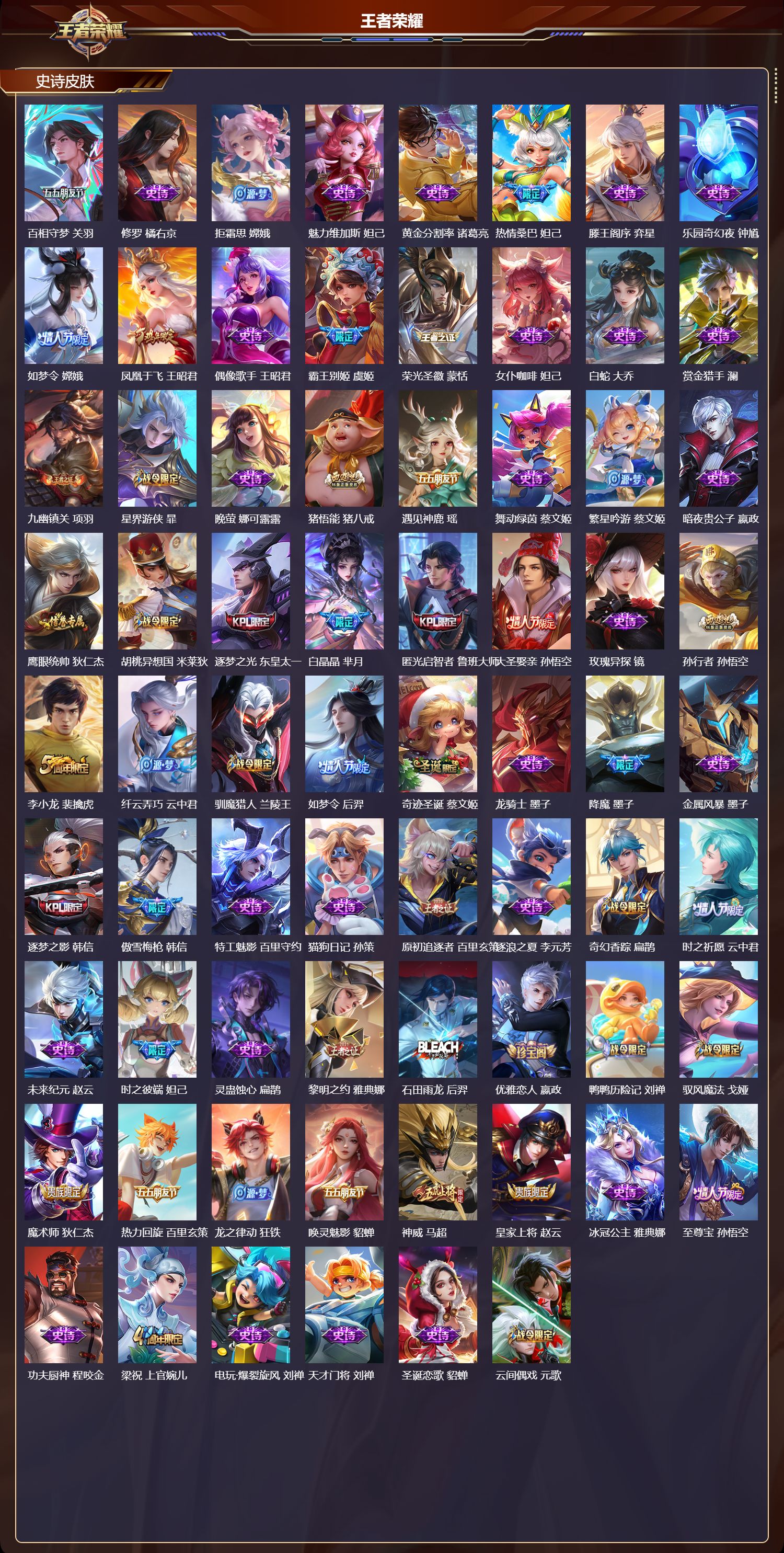 WZCMW4190032王者荣耀账号详情图8