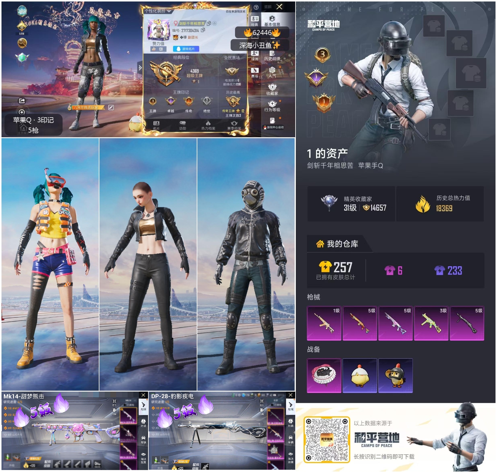 HPSJ4102900和平精英账号详情图4