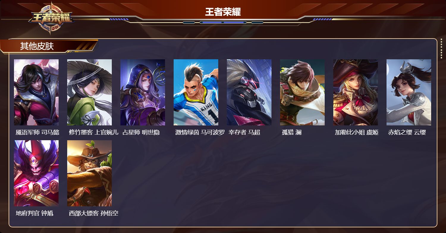 WZMK4189347王者荣耀账号详情图4