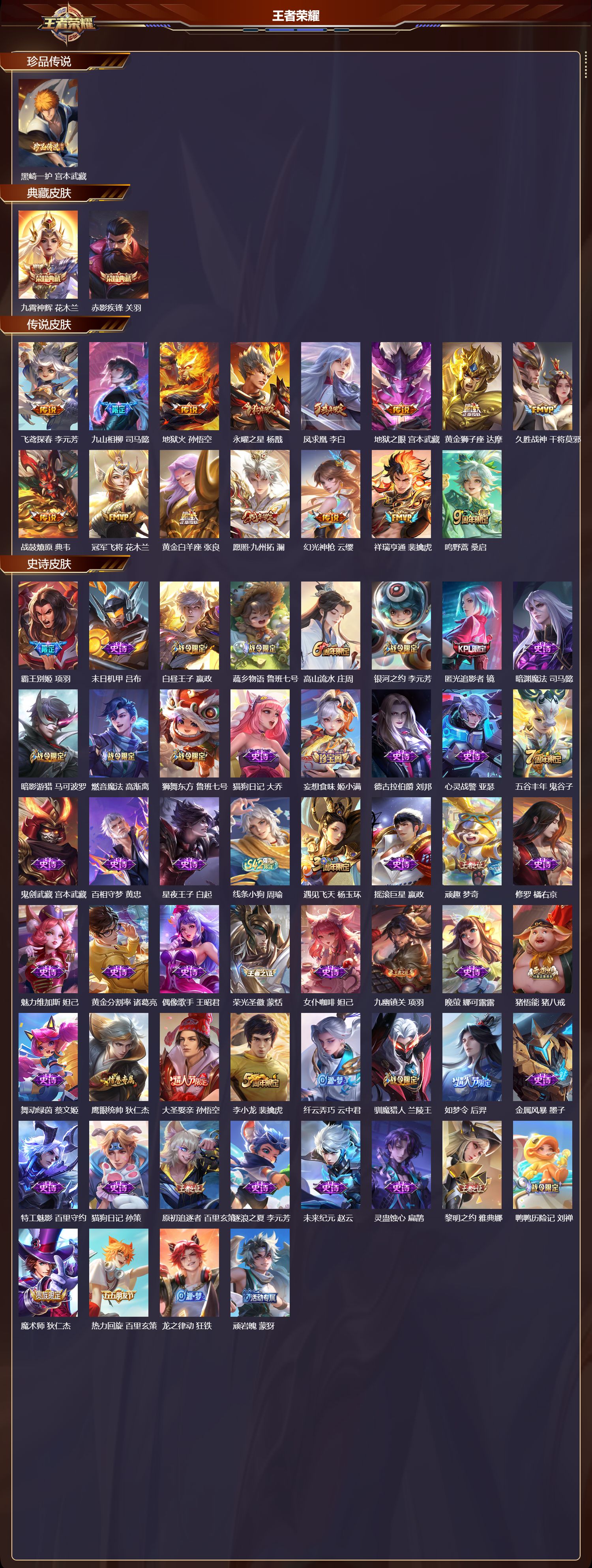 WZCMW4189691王者荣耀账号详情图6 WZCMW4189691王者荣耀账号详情图6