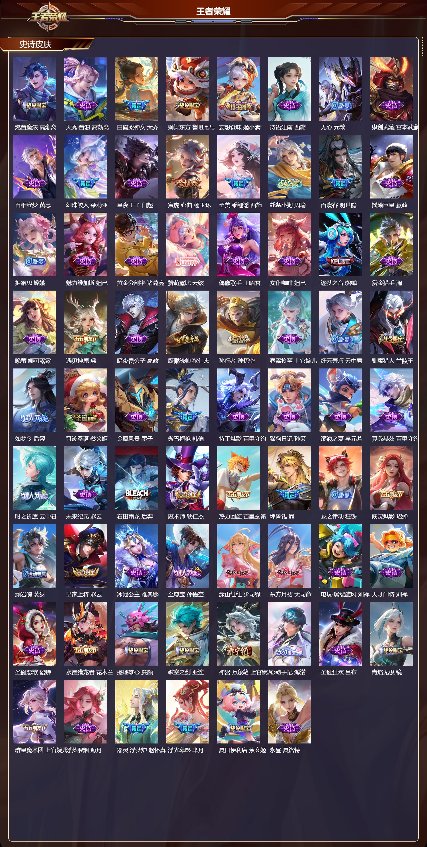 WZQM4189223王者荣耀账号详情图4