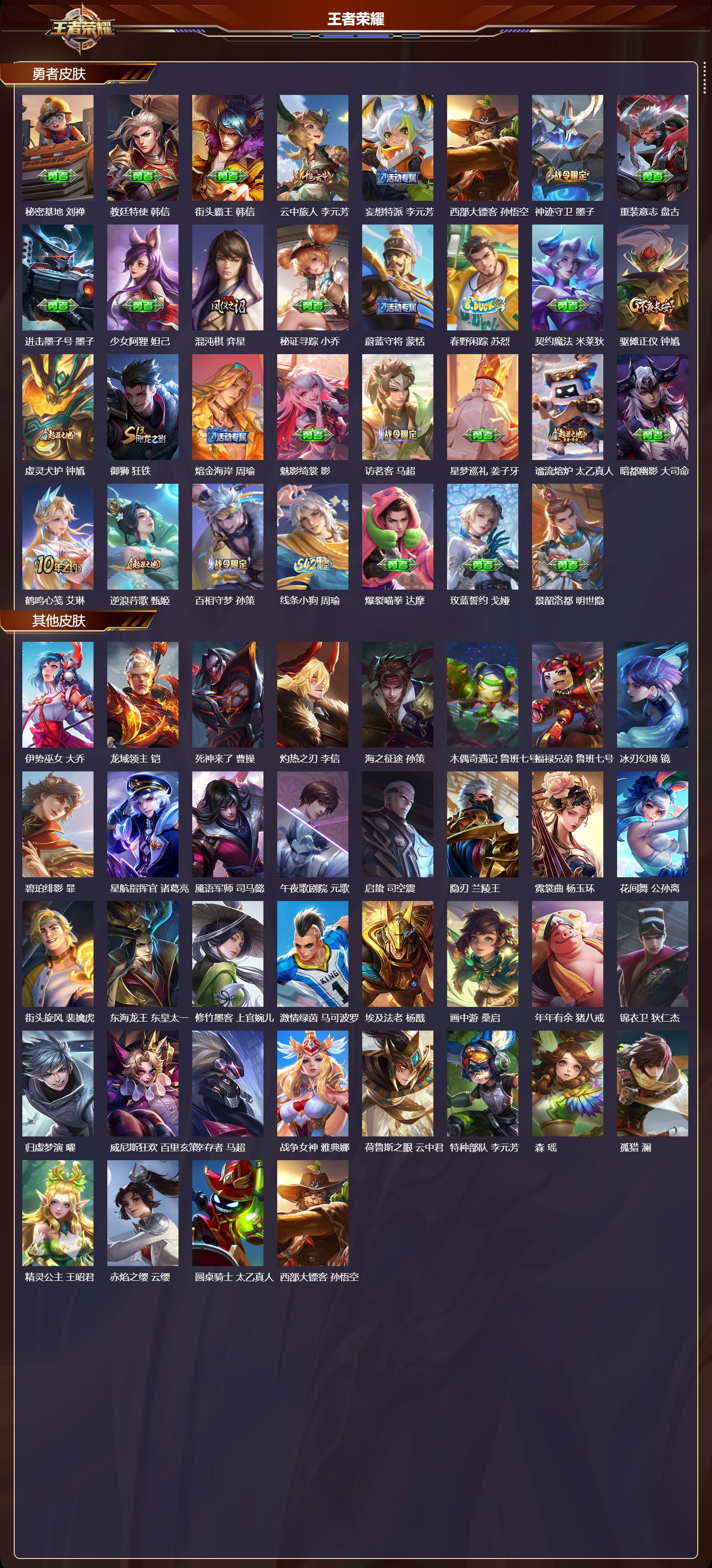 WZQM4189309王者荣耀账号详情图5