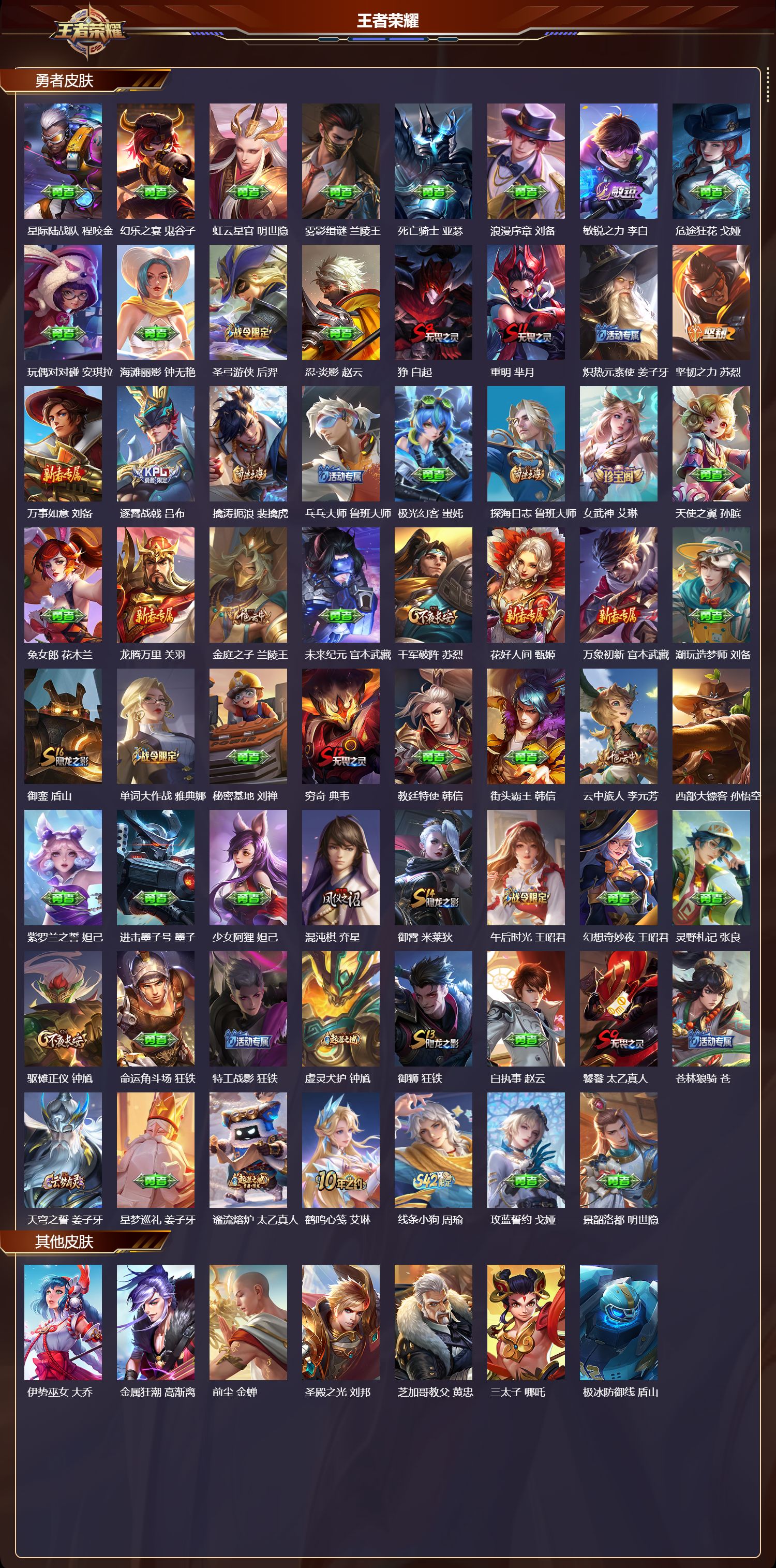 WZQM4189413王者荣耀账号详情图5