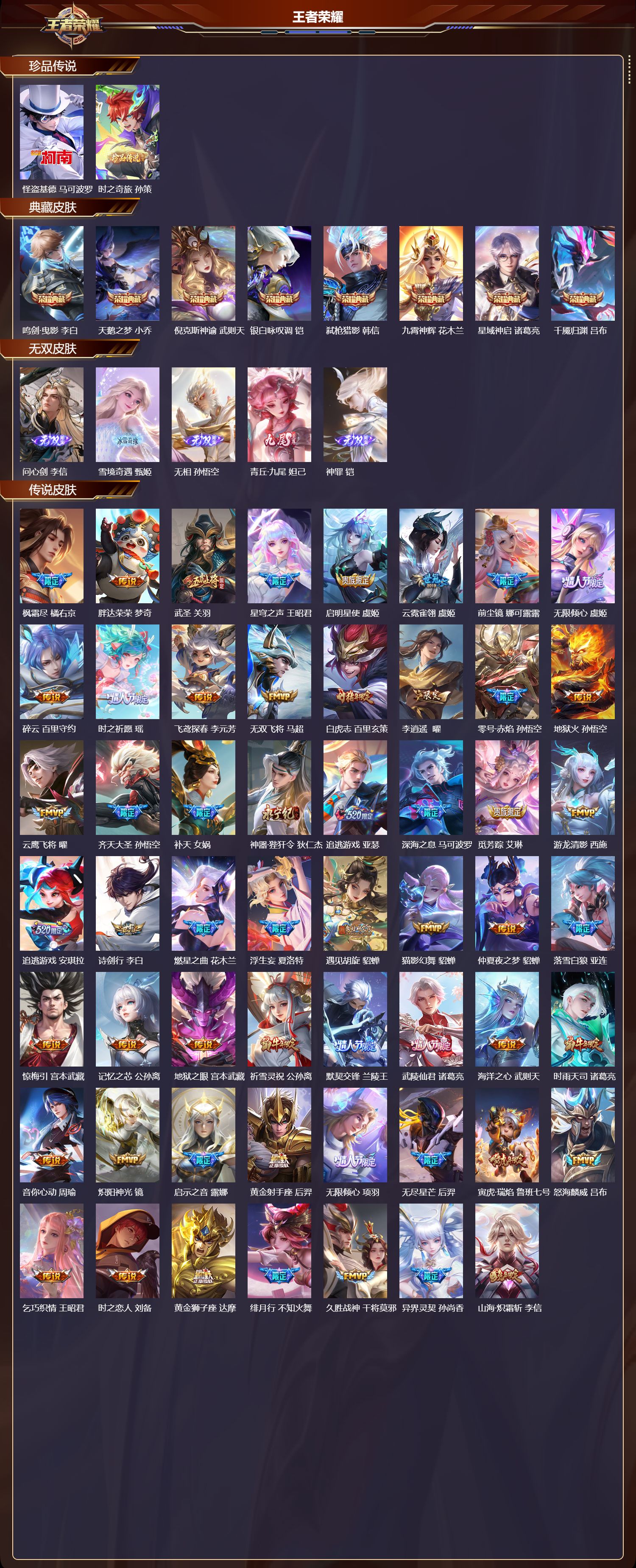 WZCMW4190032王者荣耀账号详情图6