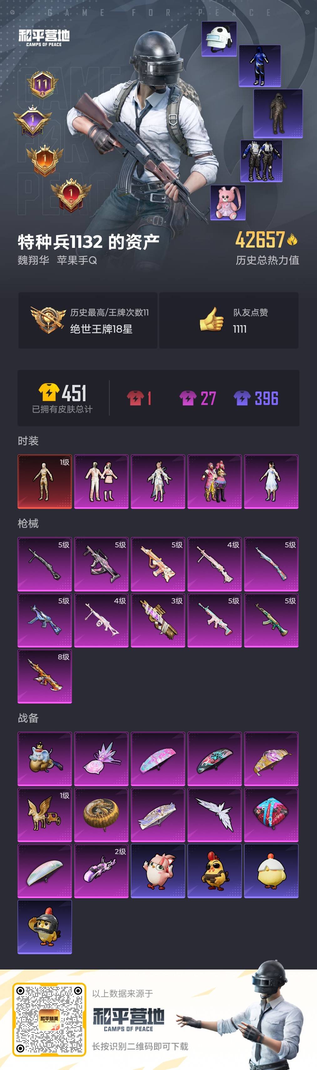 HPCMW4103962和平精英账号详情图13 HPCMW4103962和平精英账号详情图13