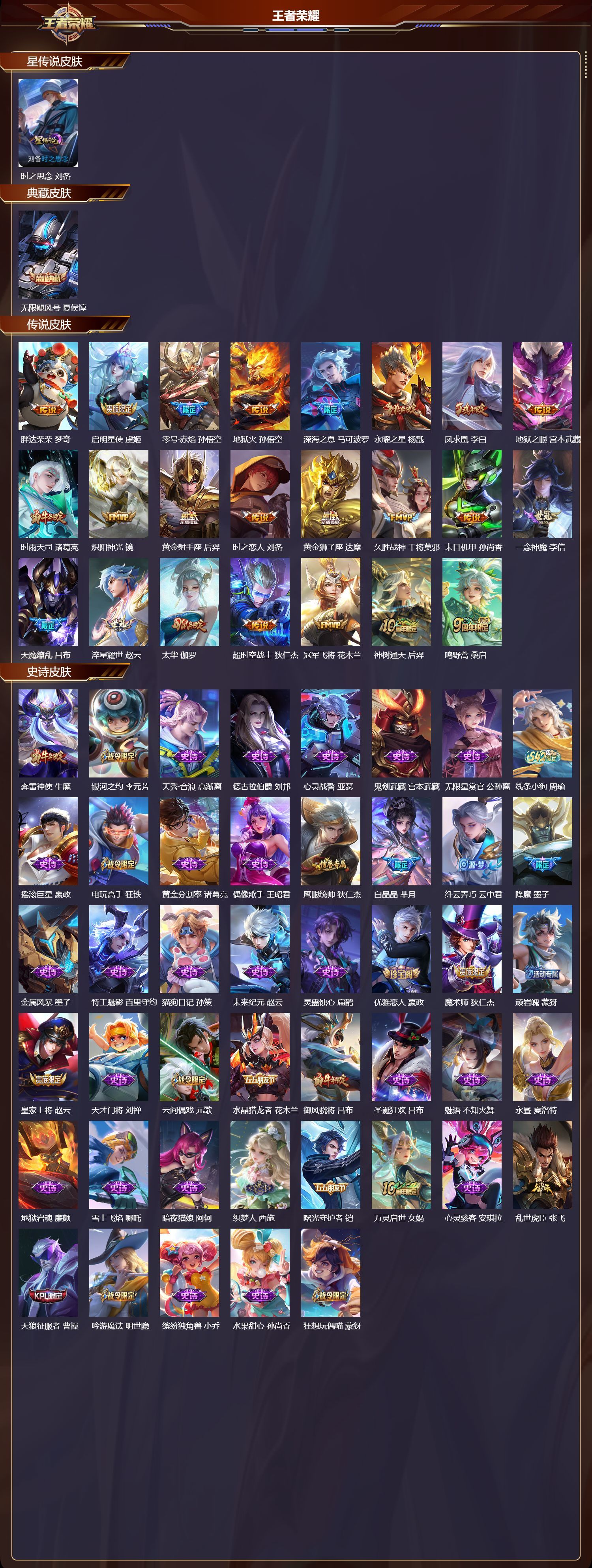 WZQM4189361王者荣耀账号详情图3 WZQM4189361王者荣耀账号详情图3