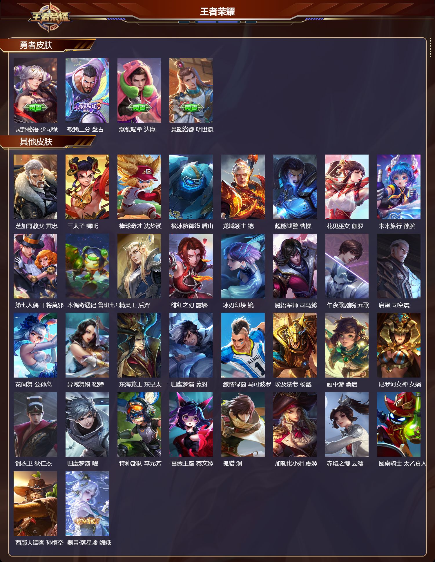 WZQM4192044王者荣耀账号详情图5