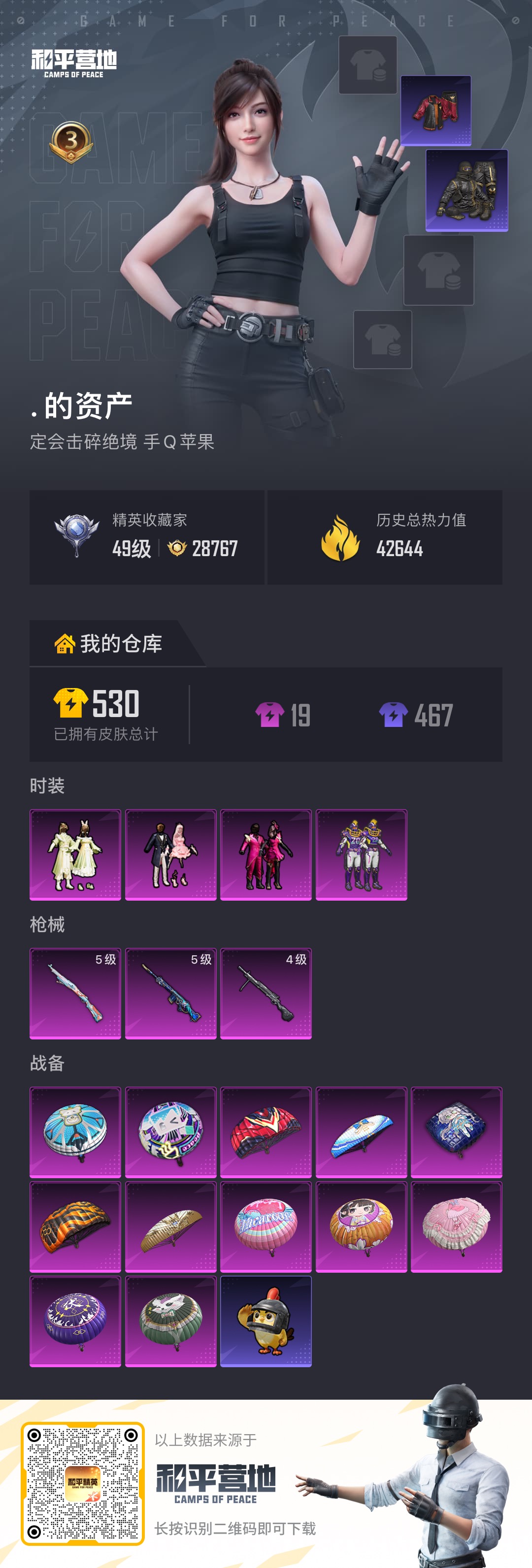 HPCMW4116321和平精英账号详情图3