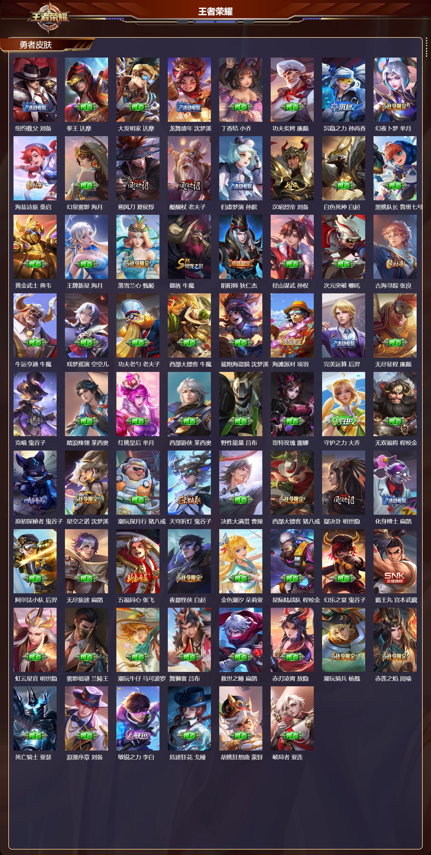 WZCMW4195012王者荣耀账号详情图9