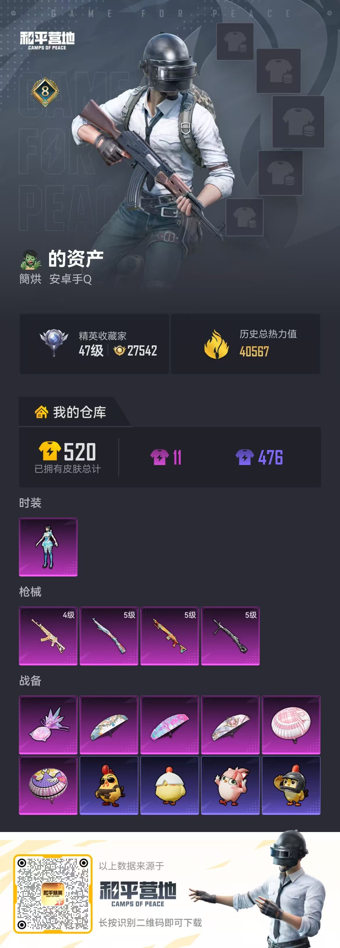 HPSJ4104276和平精英账号详情图2 HPSJ4104276和平精英账号详情图2