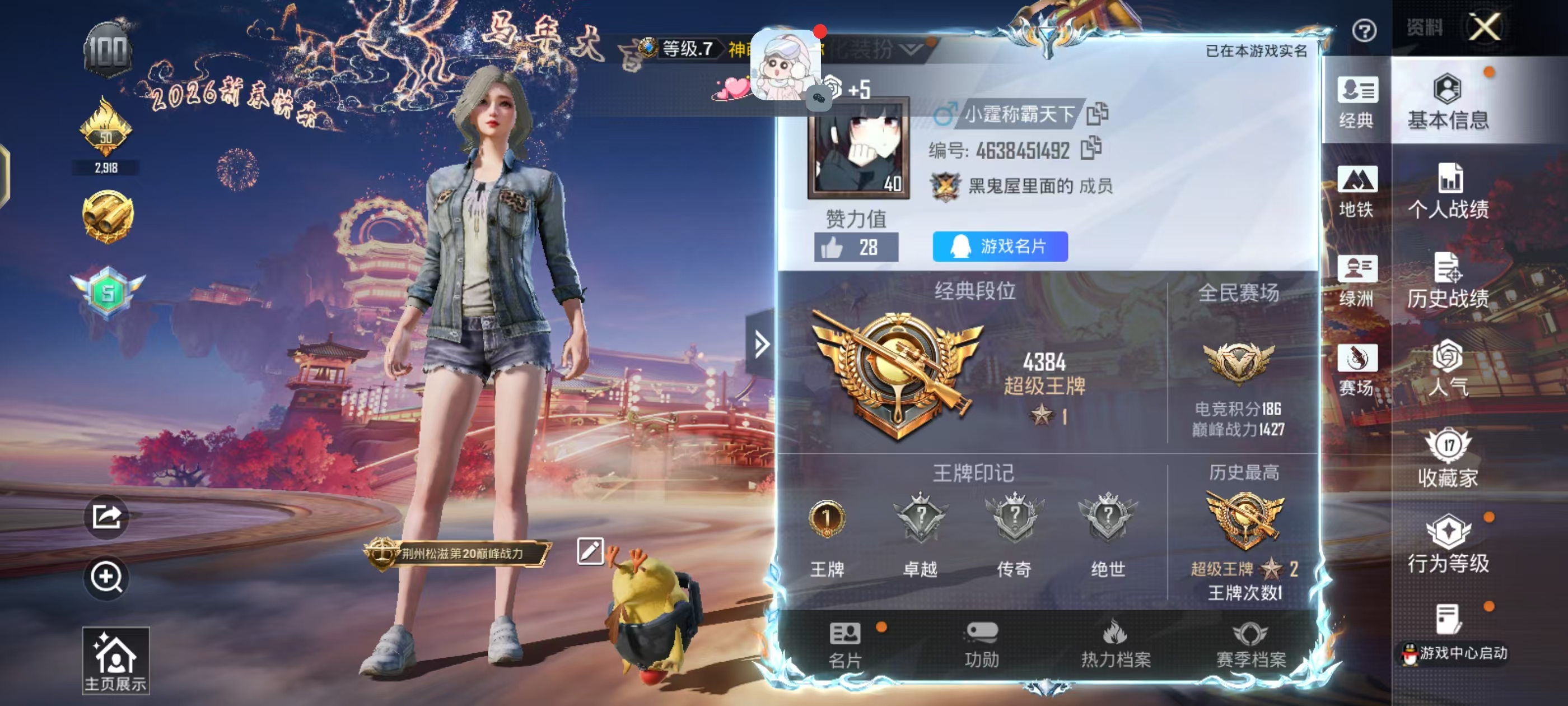 HPCMW4104879和平精英账号详情图3