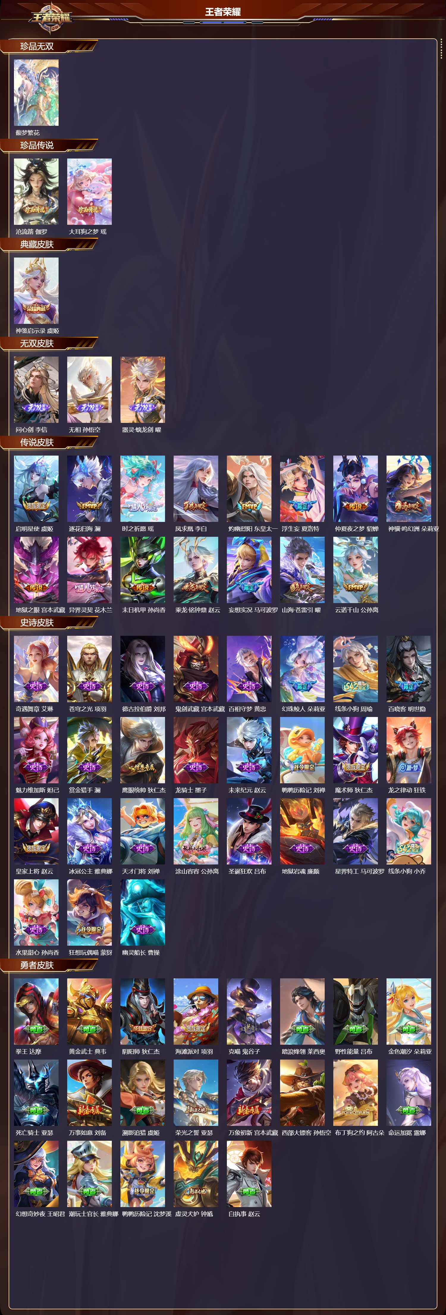 WZCMW4195097王者荣耀账号详情图6 WZCMW4195097王者荣耀账号详情图6