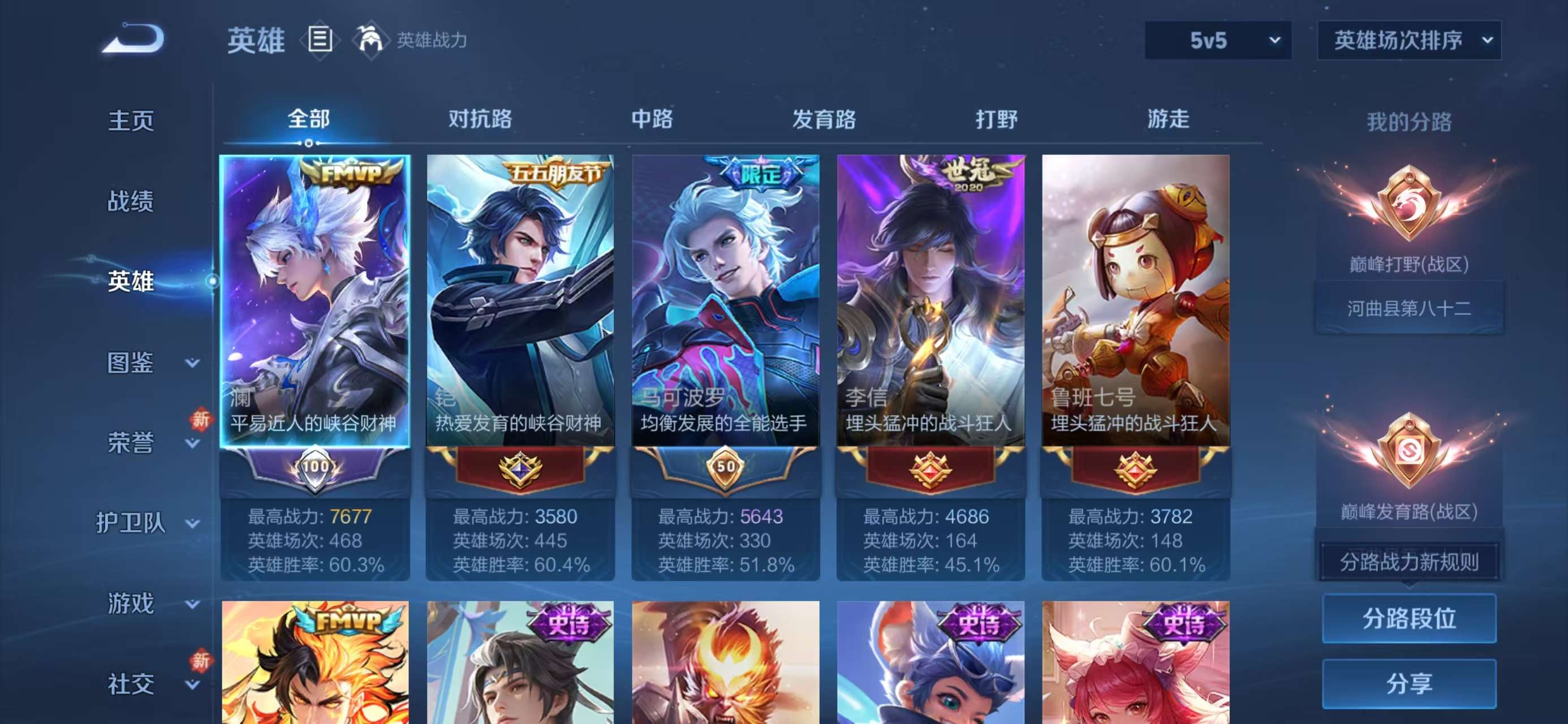 WZCMW4195077王者荣耀账号详情图4