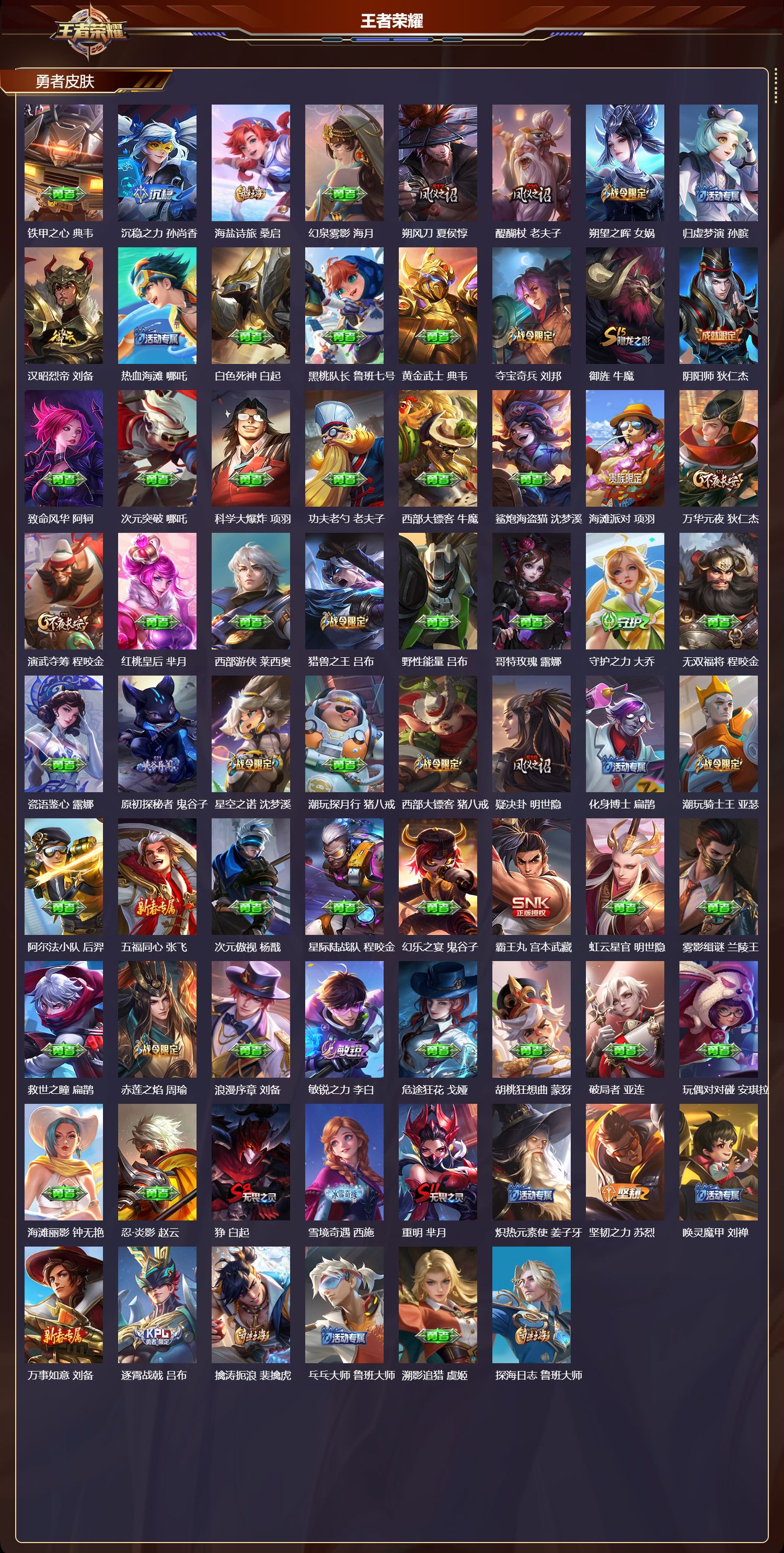 WZCMW4195038王者荣耀账号详情图8