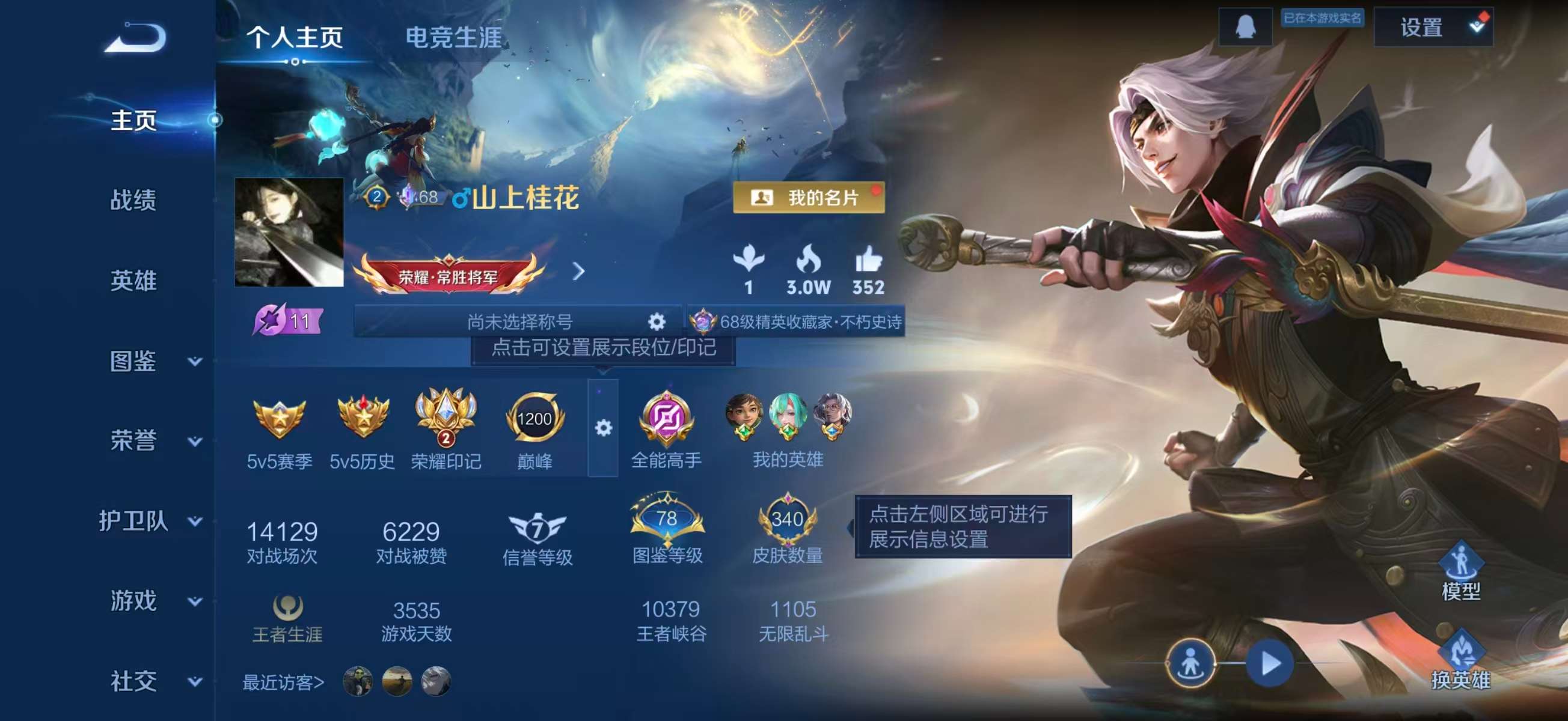 WZCMW4195038王者荣耀账号详情图2