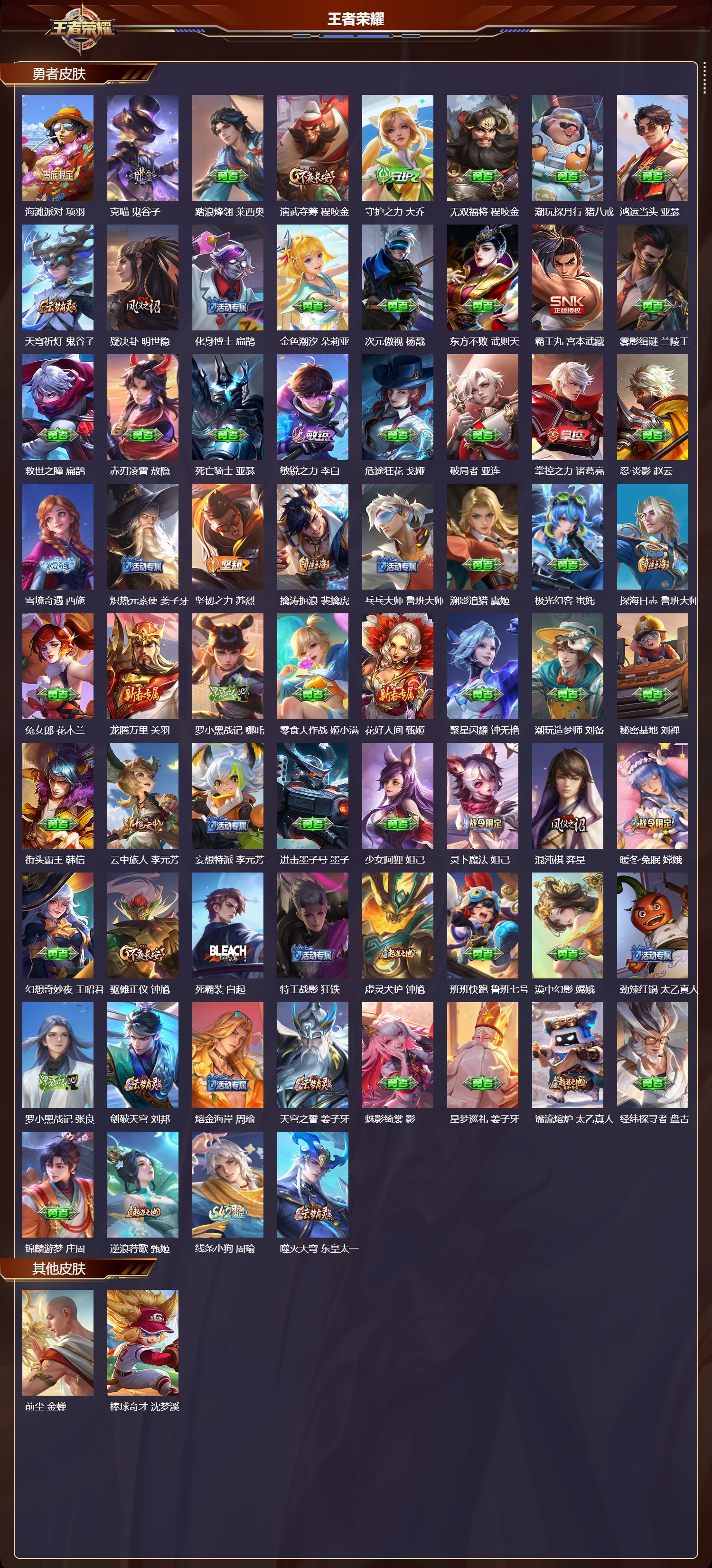 WZMK4192440王者荣耀账号详情图4 WZMK4192440王者荣耀账号详情图4