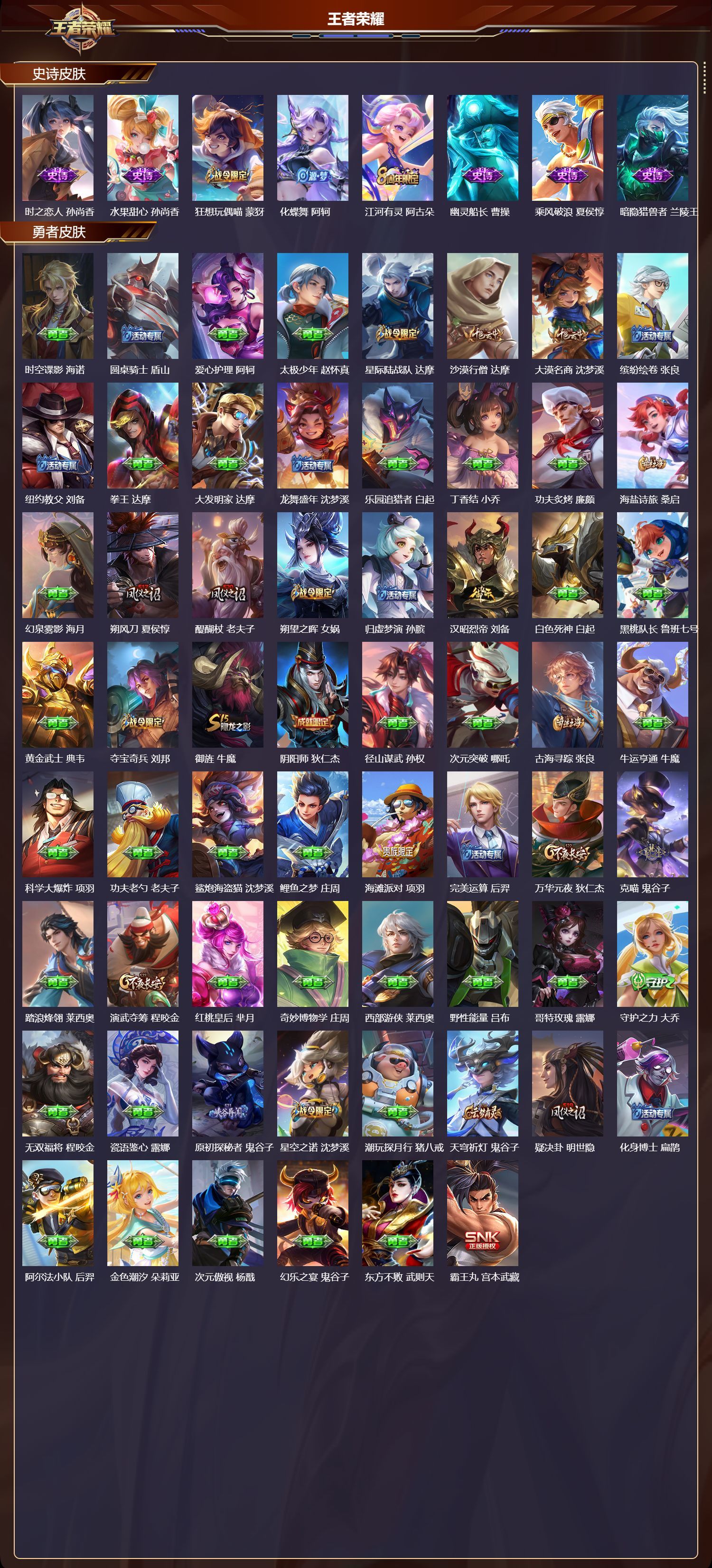 WZQM4194567王者荣耀账号详情图5 WZQM4194567王者荣耀账号详情图5