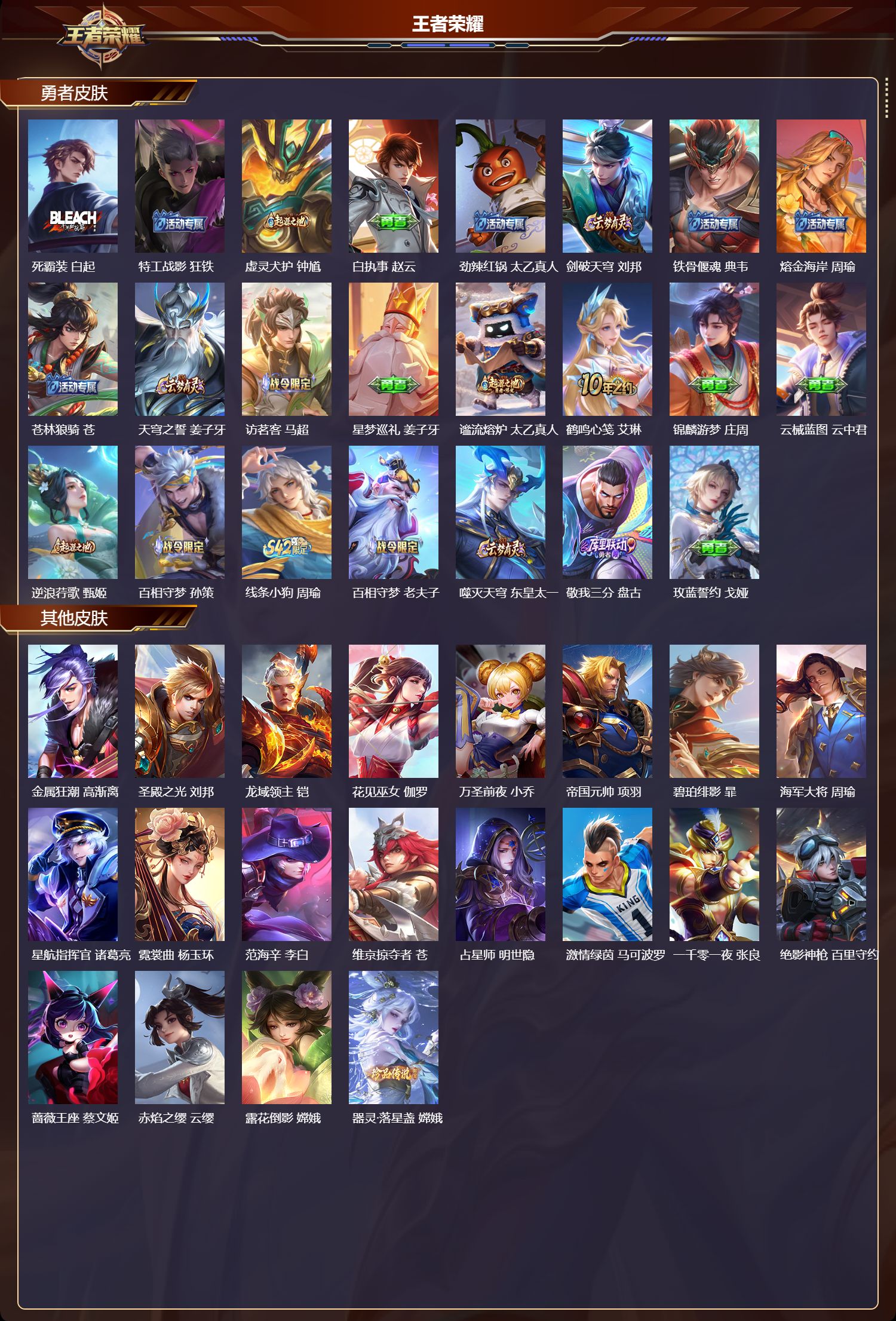 WZQM4194483王者荣耀账号详情图5