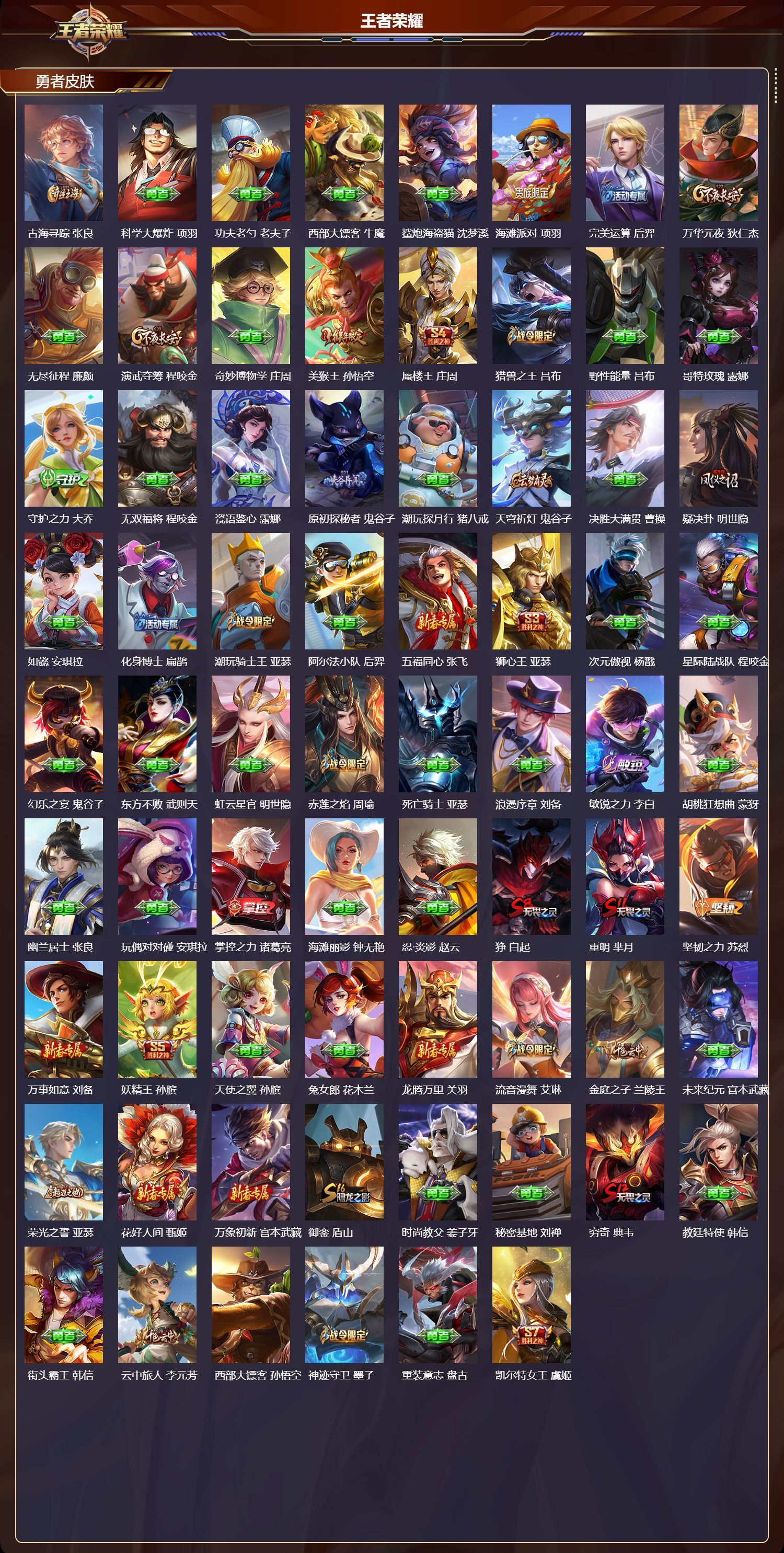 WZQM4194493王者荣耀账号详情图5 WZQM4194493王者荣耀账号详情图5