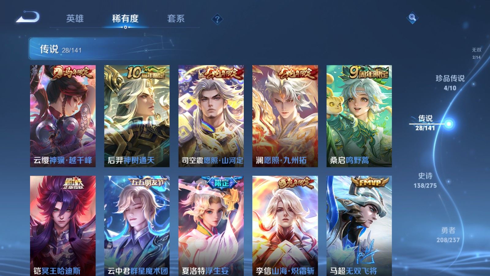 WZCMW4200615王者荣耀账号详情图8