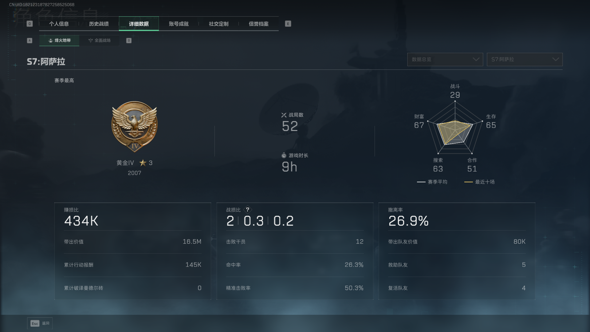 SJZQM455727三角洲行动账号详情图4 SJZQM455727三角洲行动账号详情图4