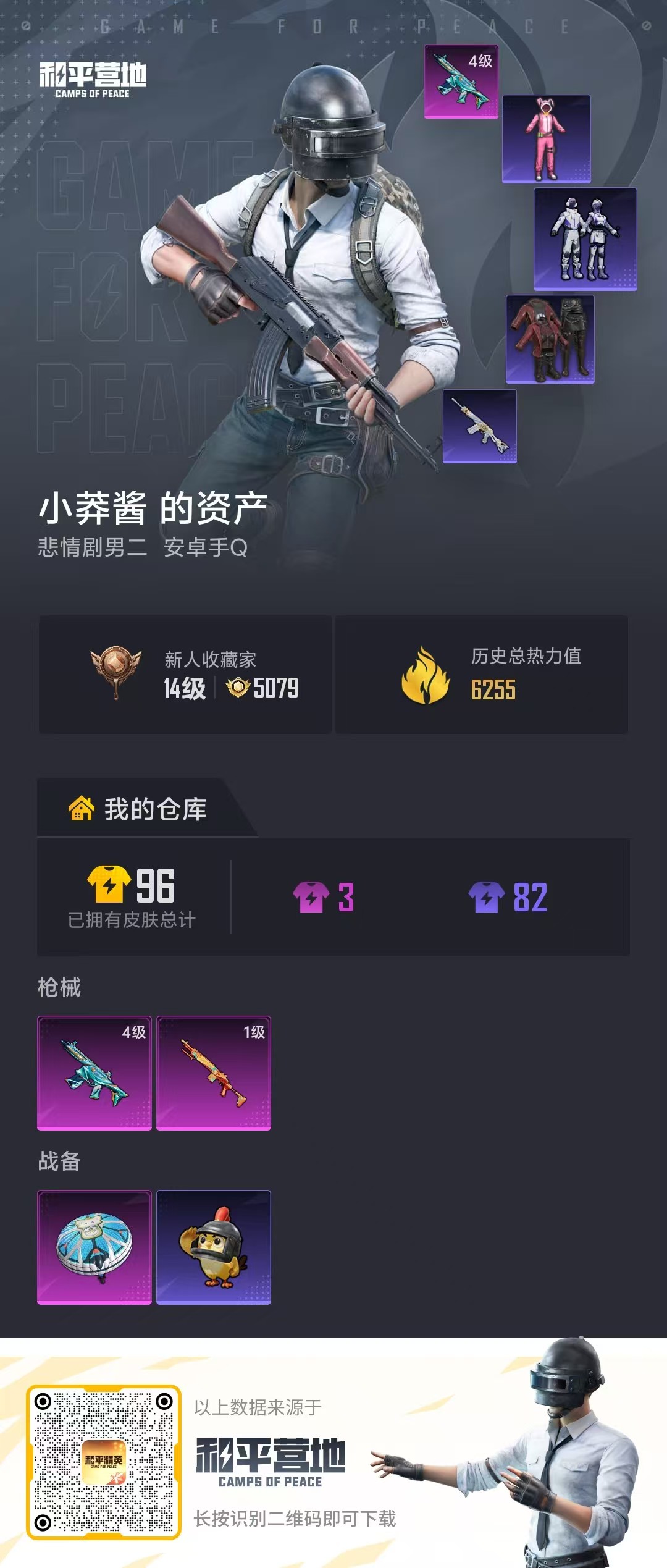 HPCMW4105427和平精英账号详情图2