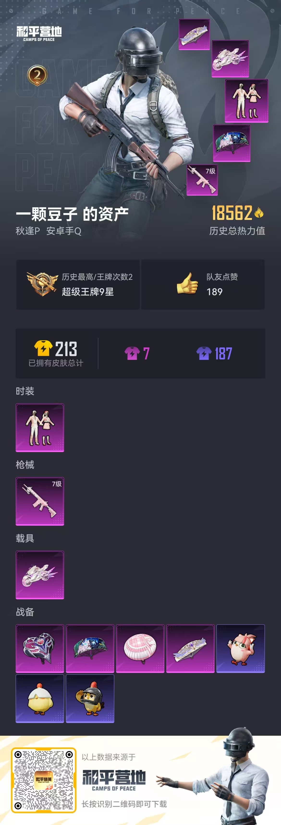 HPCMW460824和平精英账号详情图3