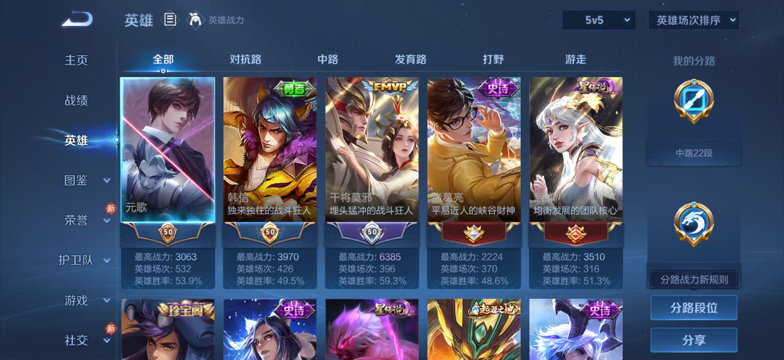 WZCMW4113712王者荣耀账号详情图3 WZCMW4113712王者荣耀账号详情图3