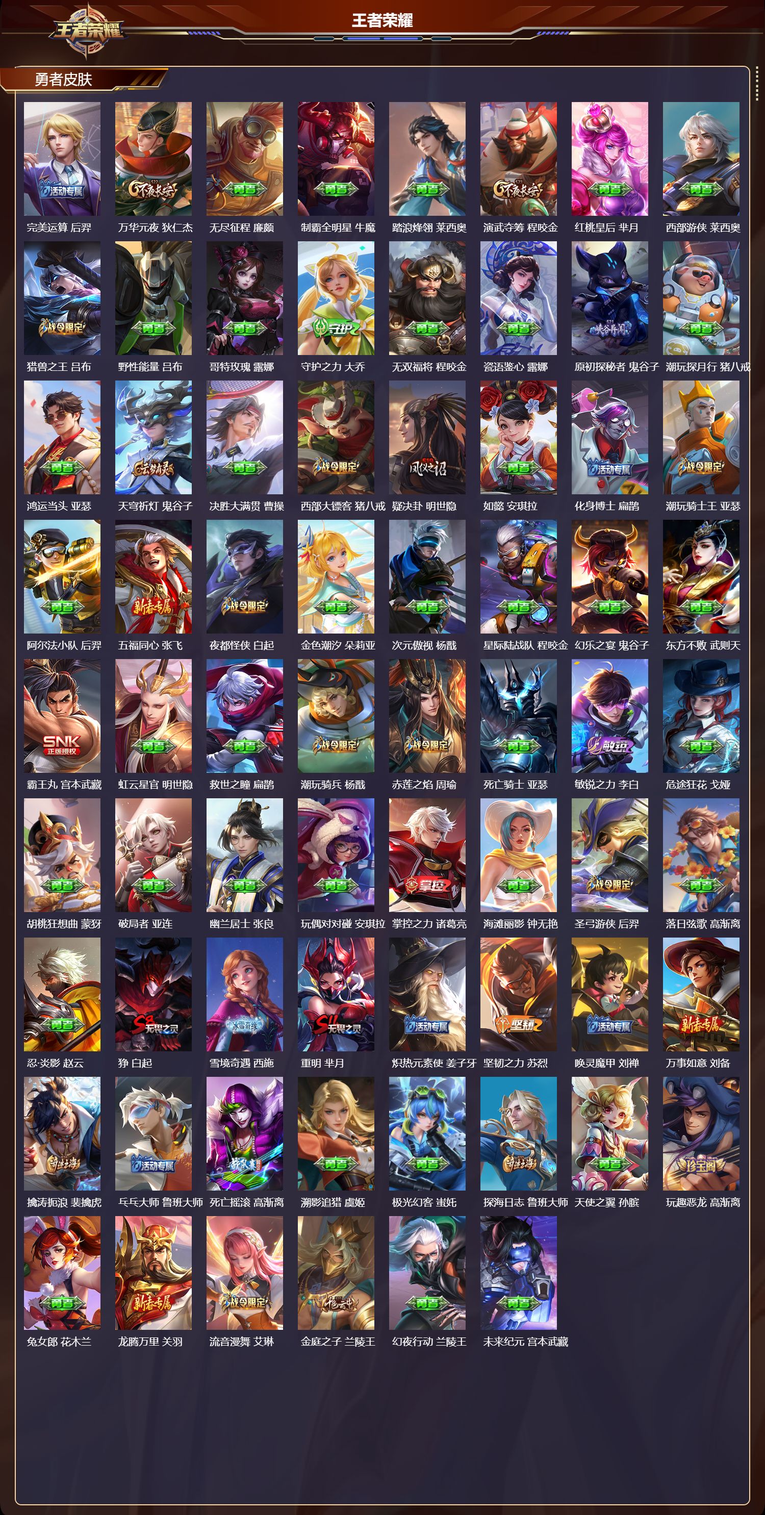 WZCMW4113817王者荣耀账号详情图9