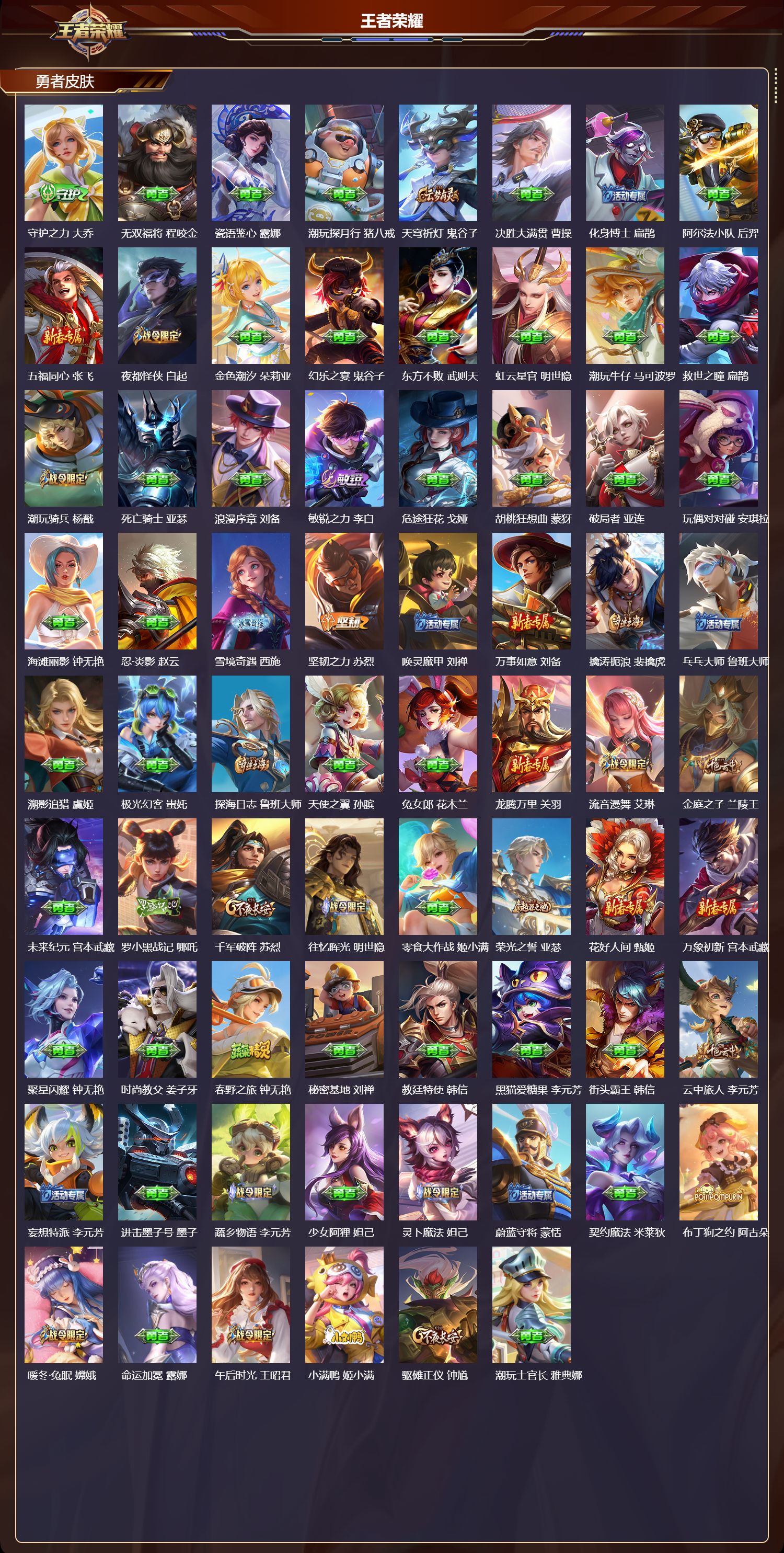 WZCMW4113704王者荣耀账号详情图8