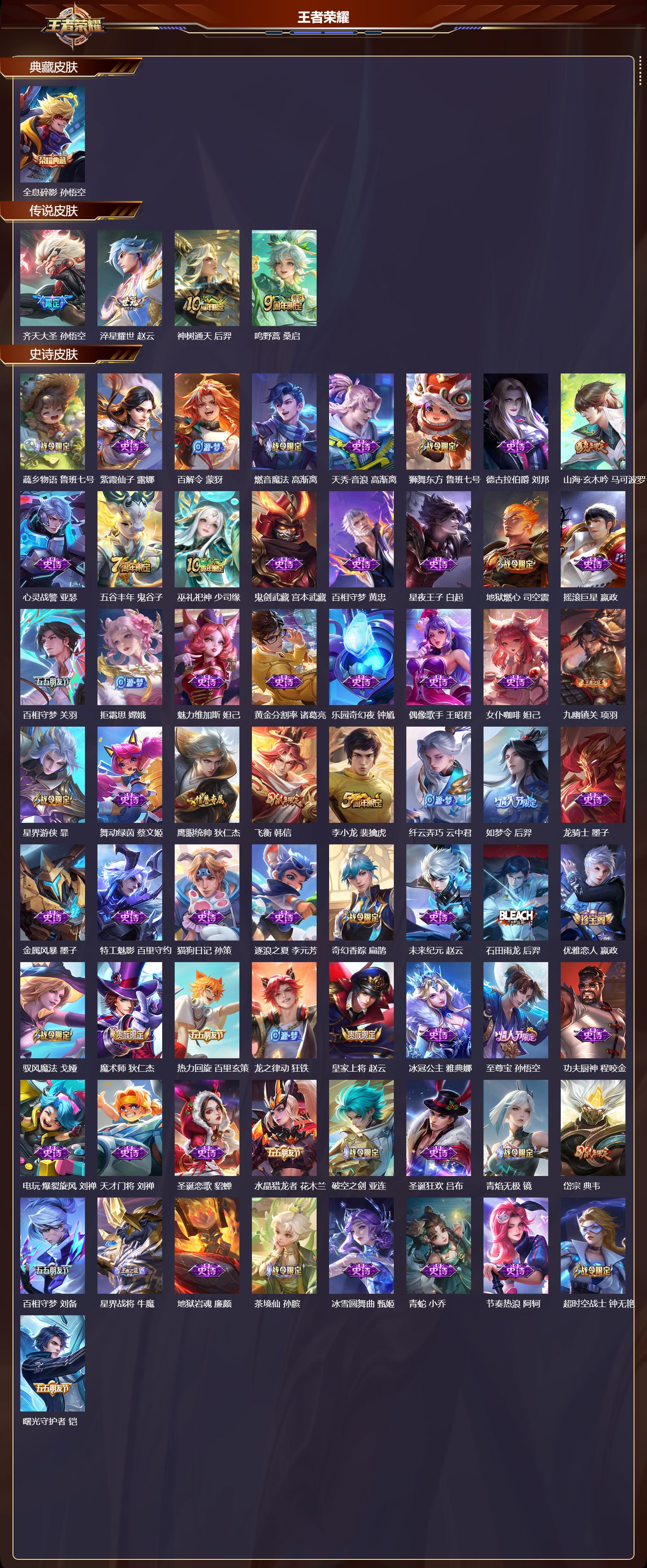 WZMK4151432王者荣耀账号详情图2 WZMK4151432王者荣耀账号详情图2