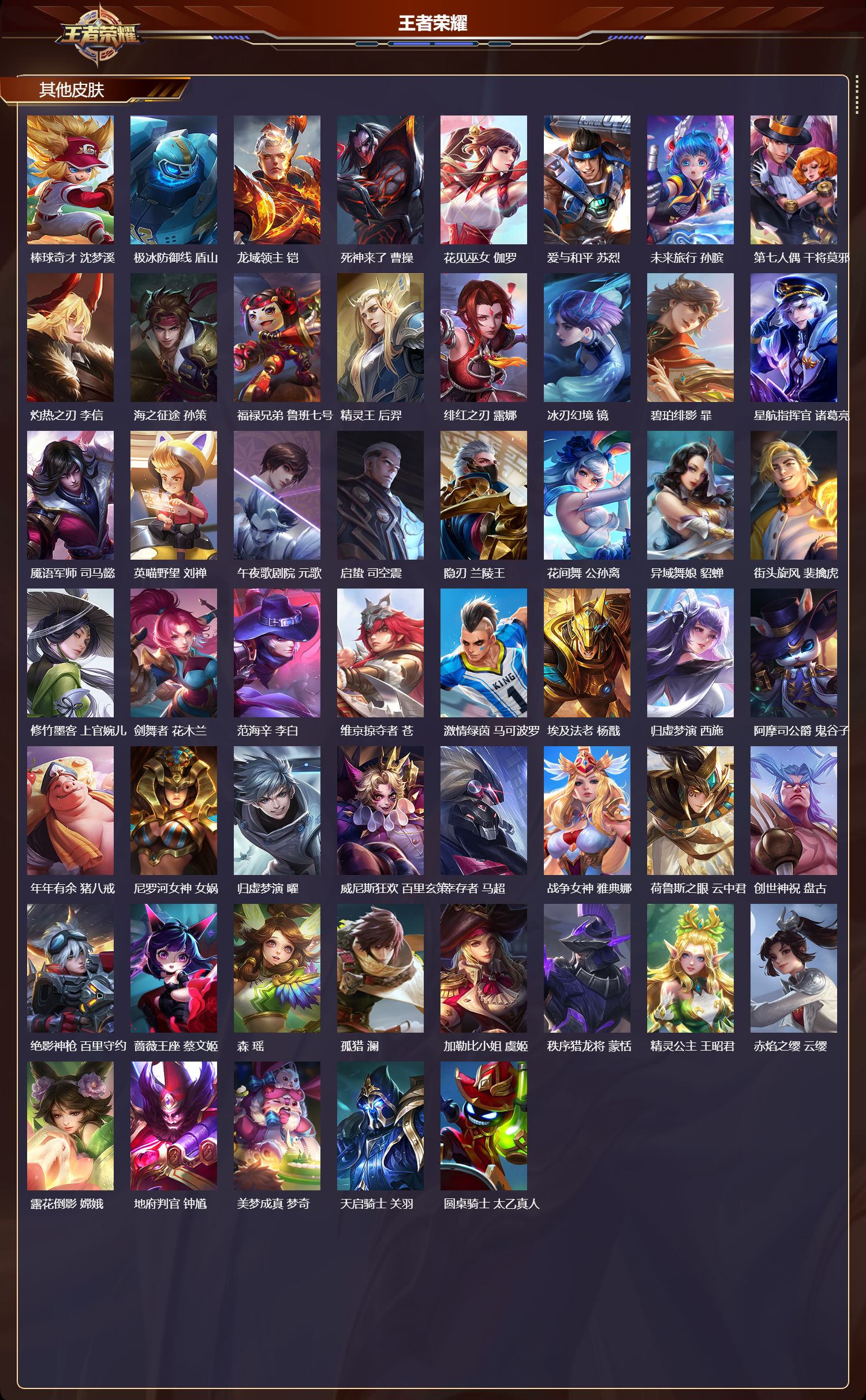 WZQM4115485王者荣耀账号详情图6