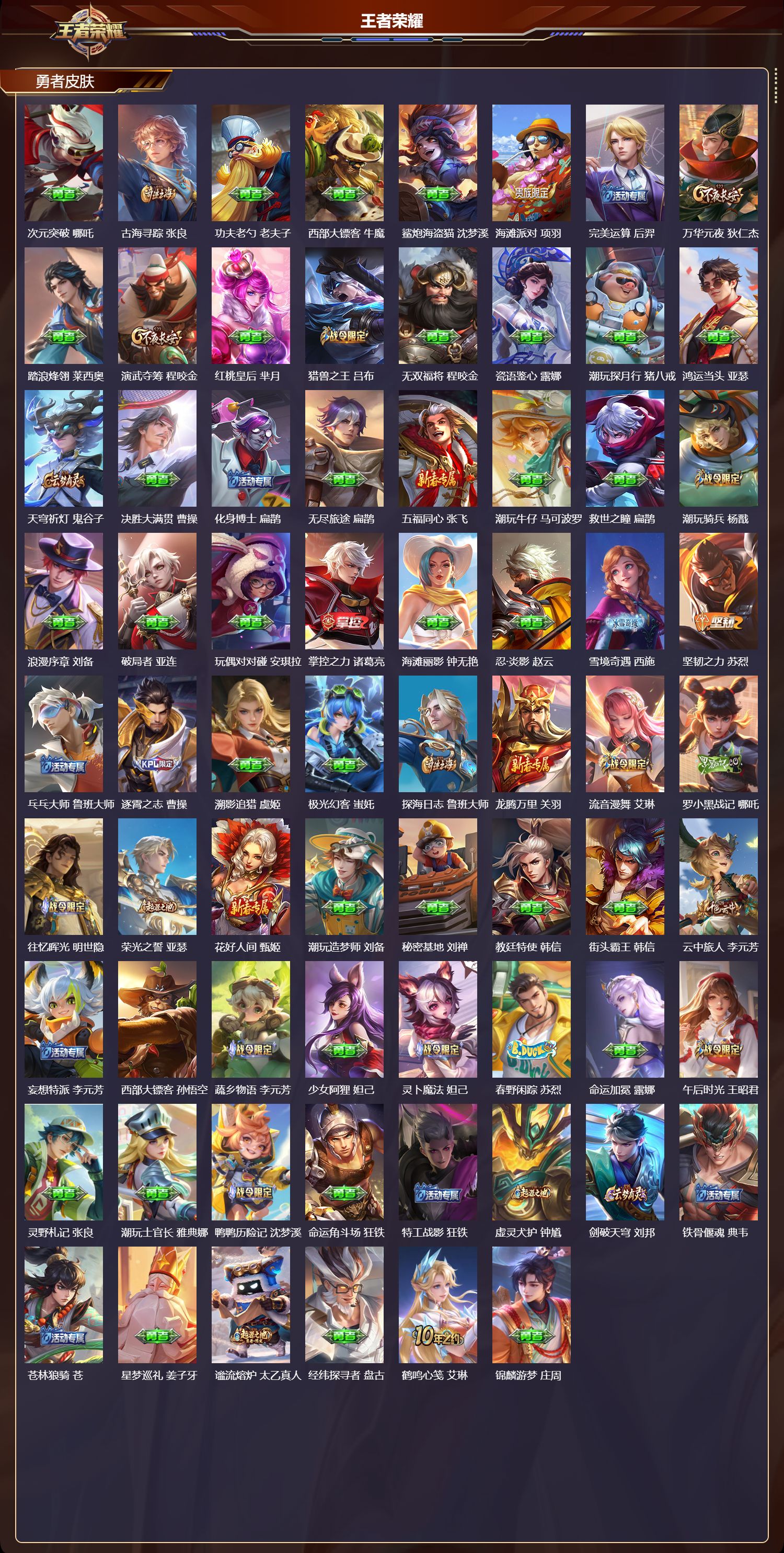 WZCMW4113811王者荣耀账号详情图7