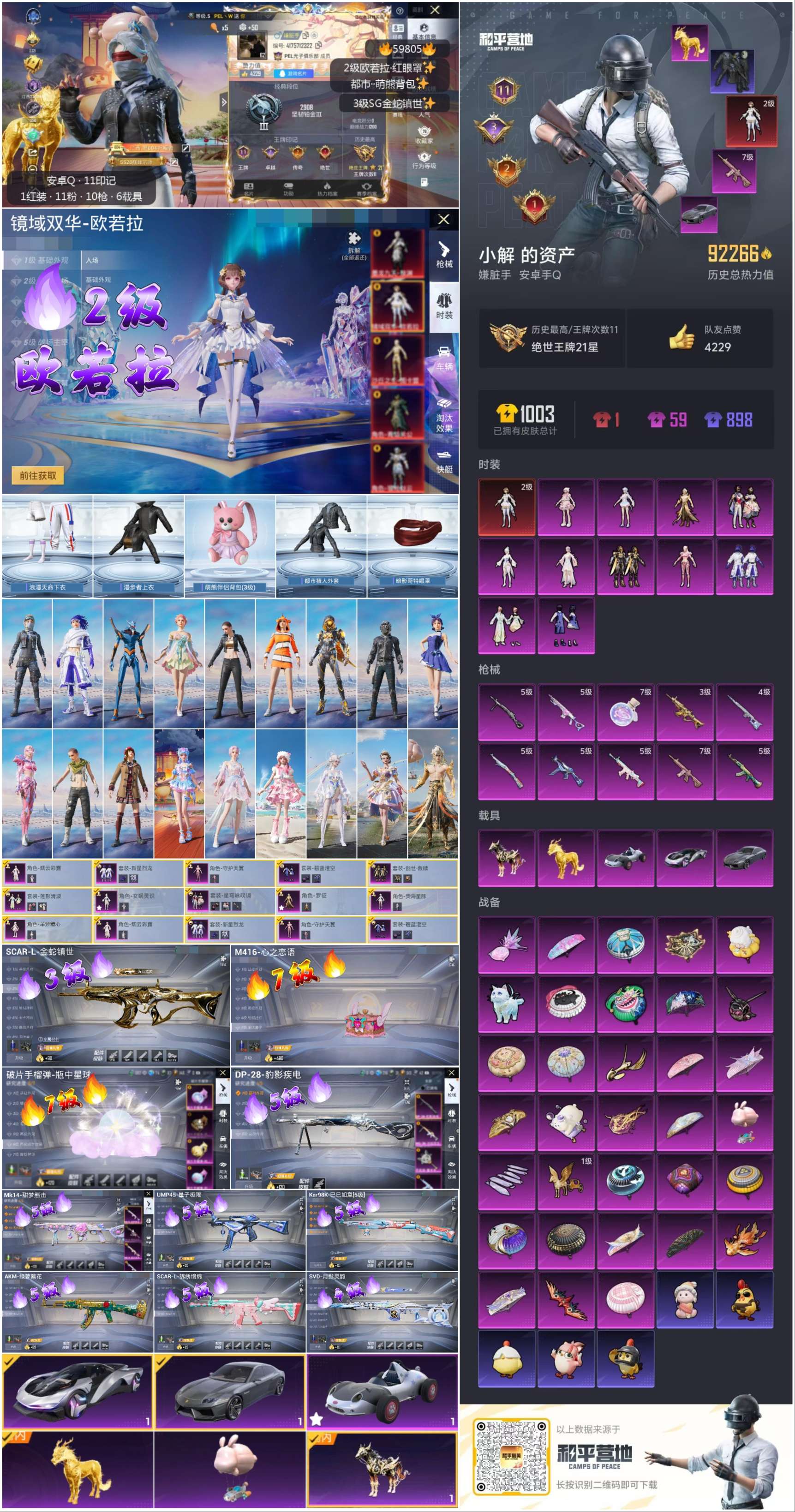 HPCMW460896和平精英账号详情图2