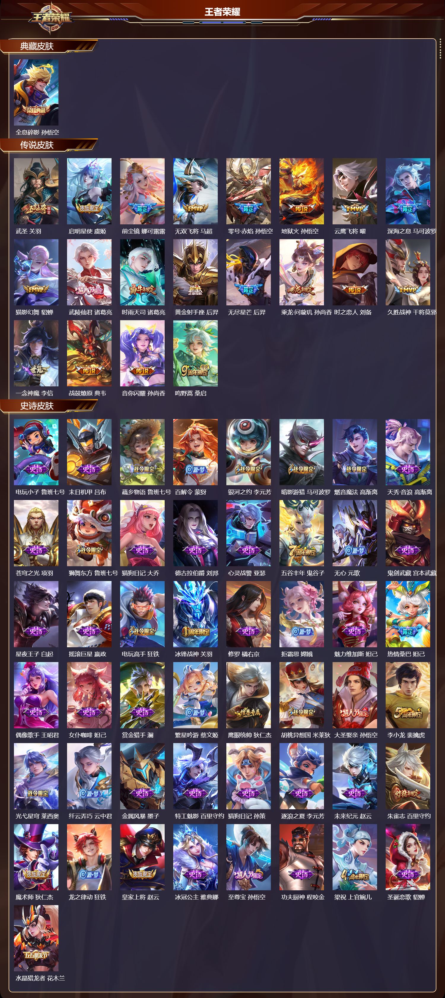 WZCMW4113716王者荣耀账号详情图6